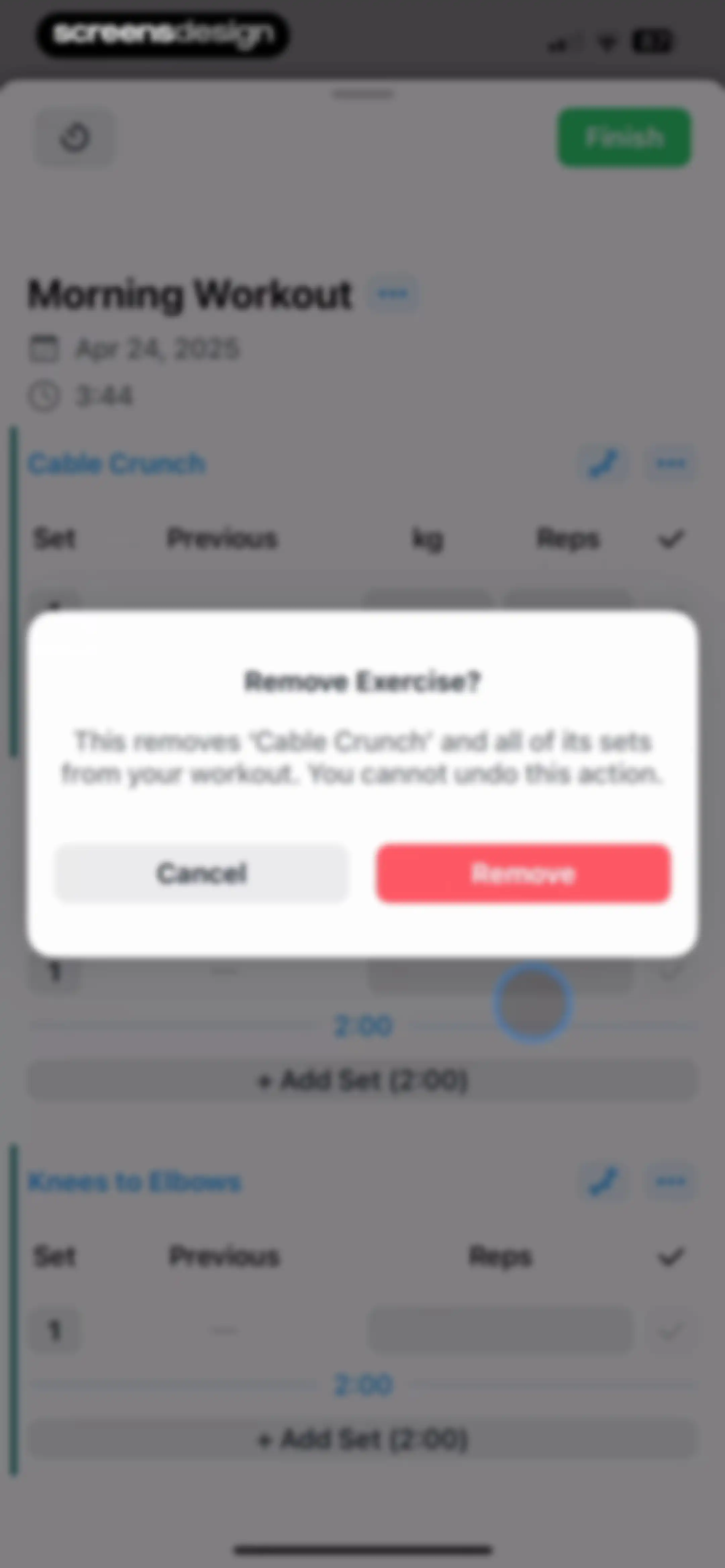 Strong Workout Tracker Gym Log screen 45