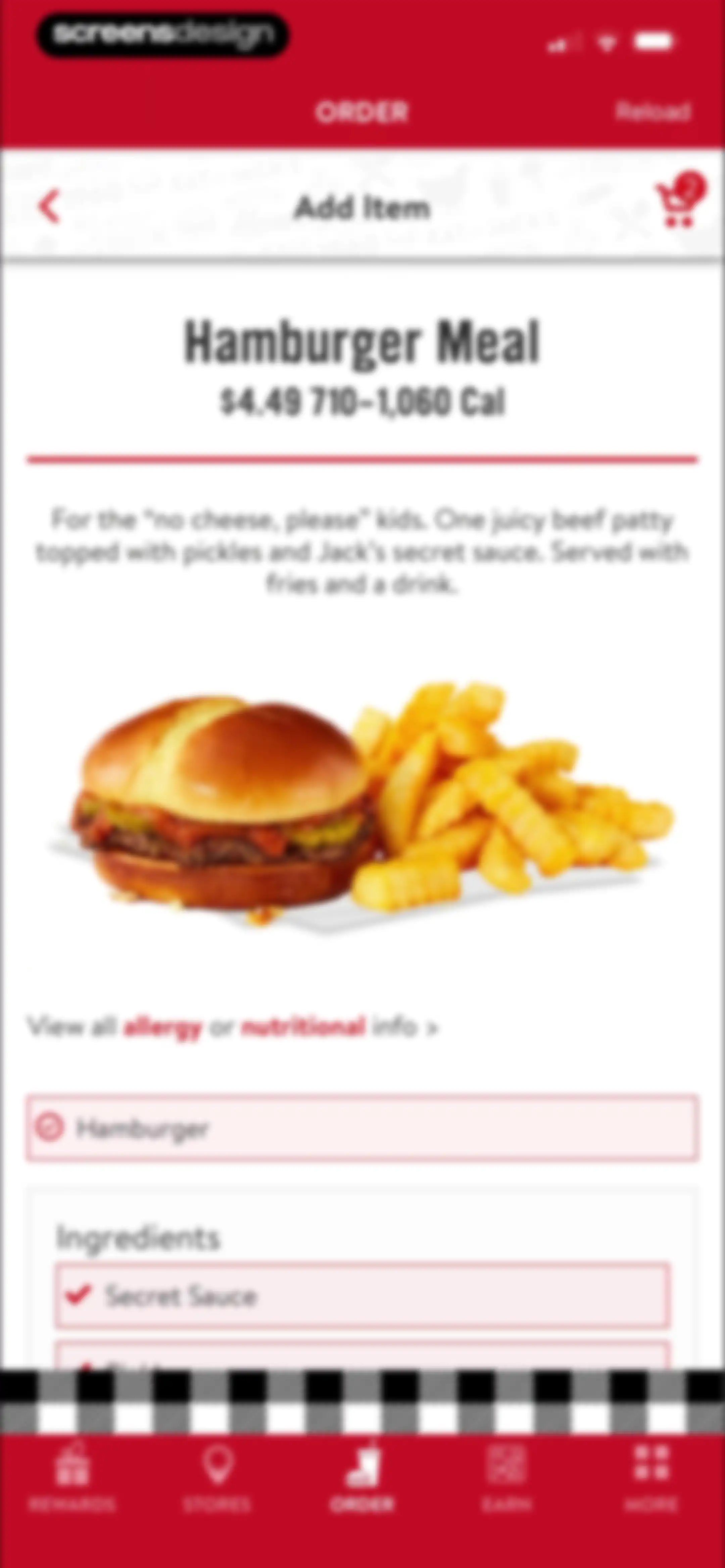Jack's screen 32