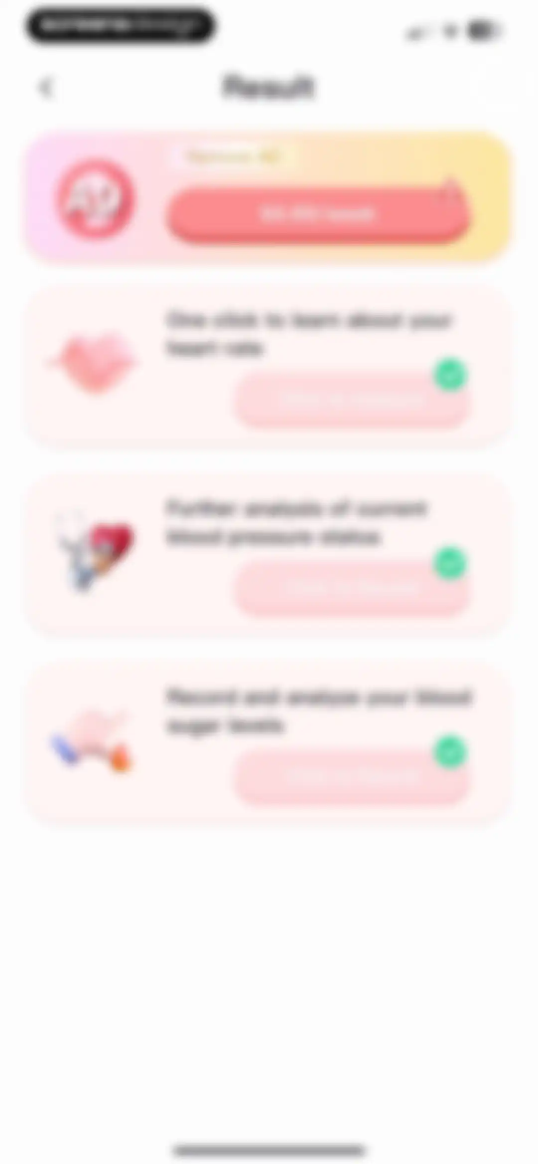 Blood Pressure Level Checker screen 37