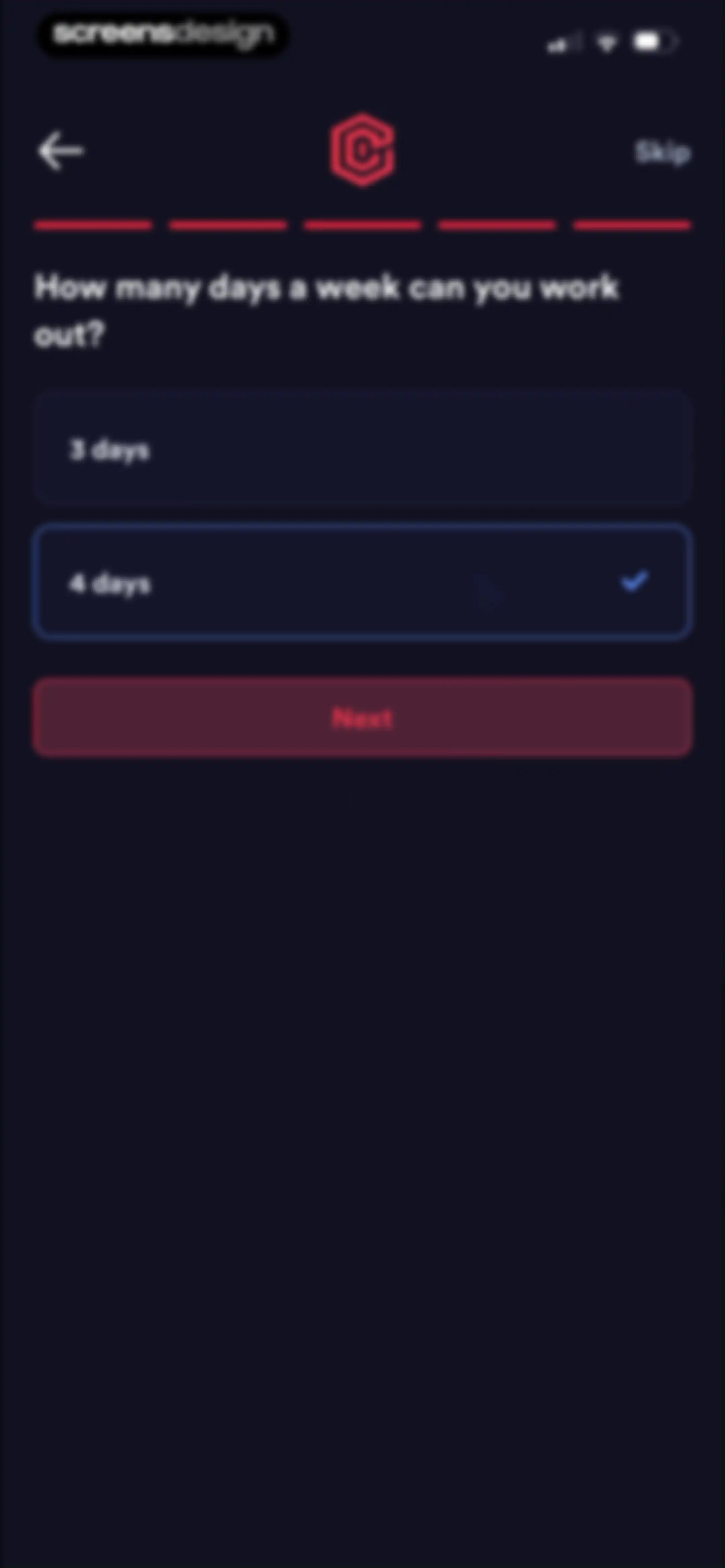 Caliber: Strength Training screen 30