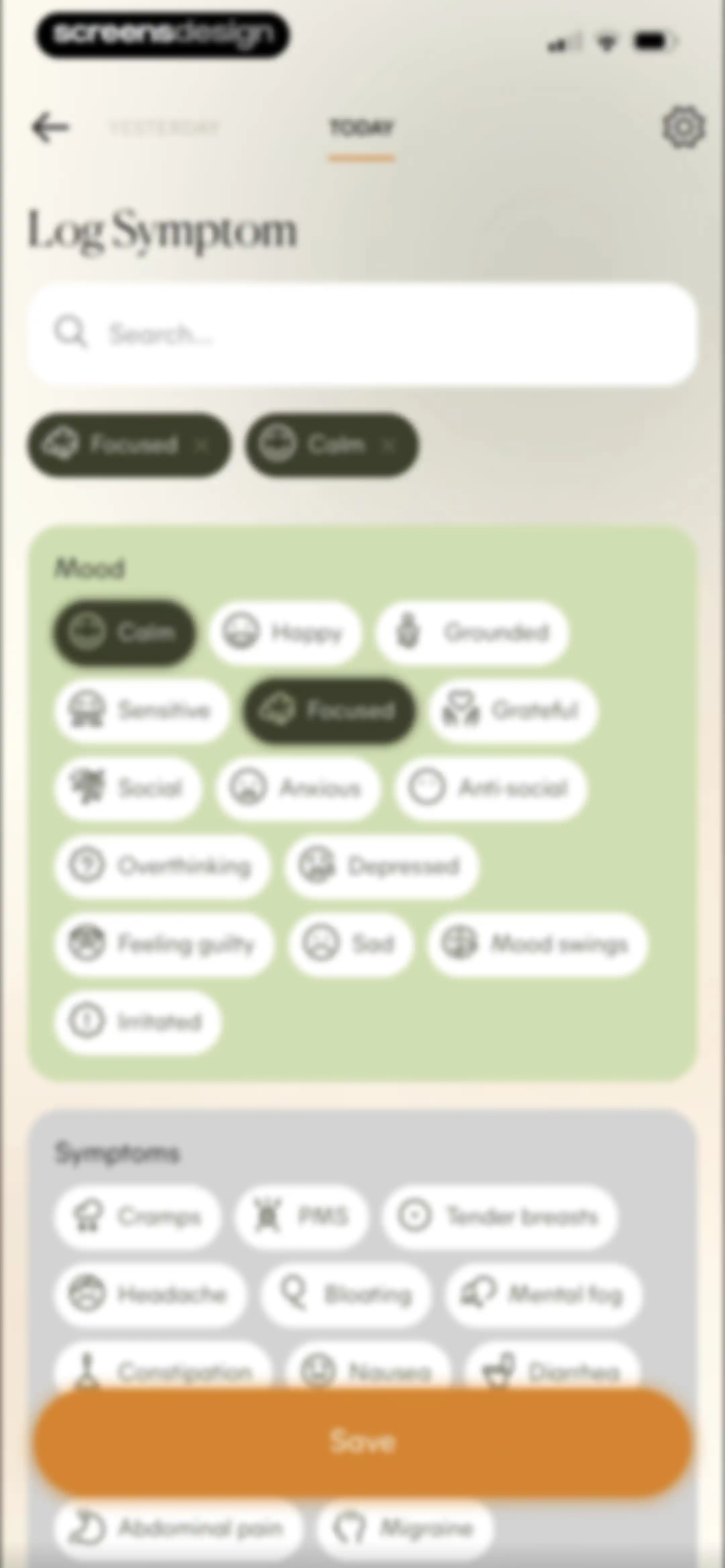 Lively - Period Tracker, Cycle screen 33
