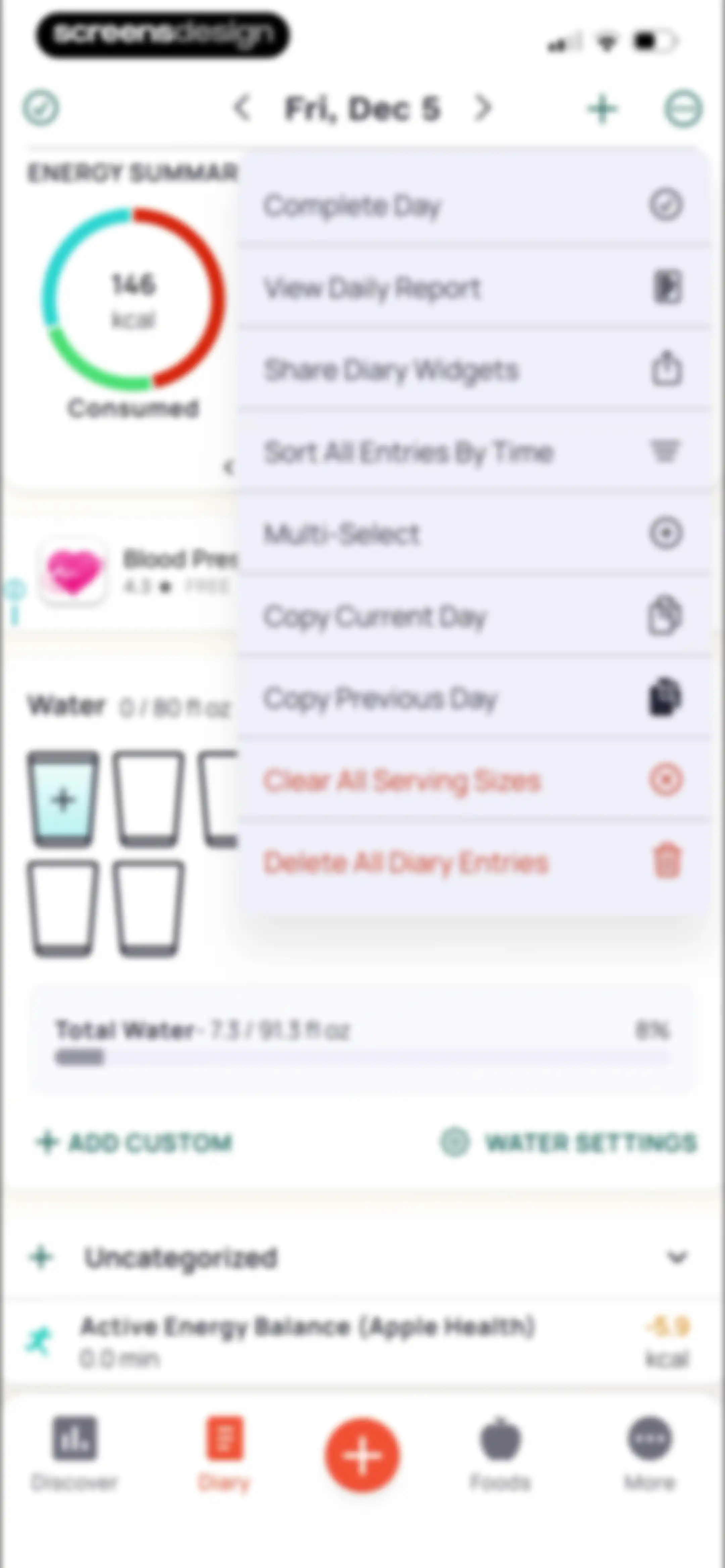 Cronometer: Calorie Counter screen 118