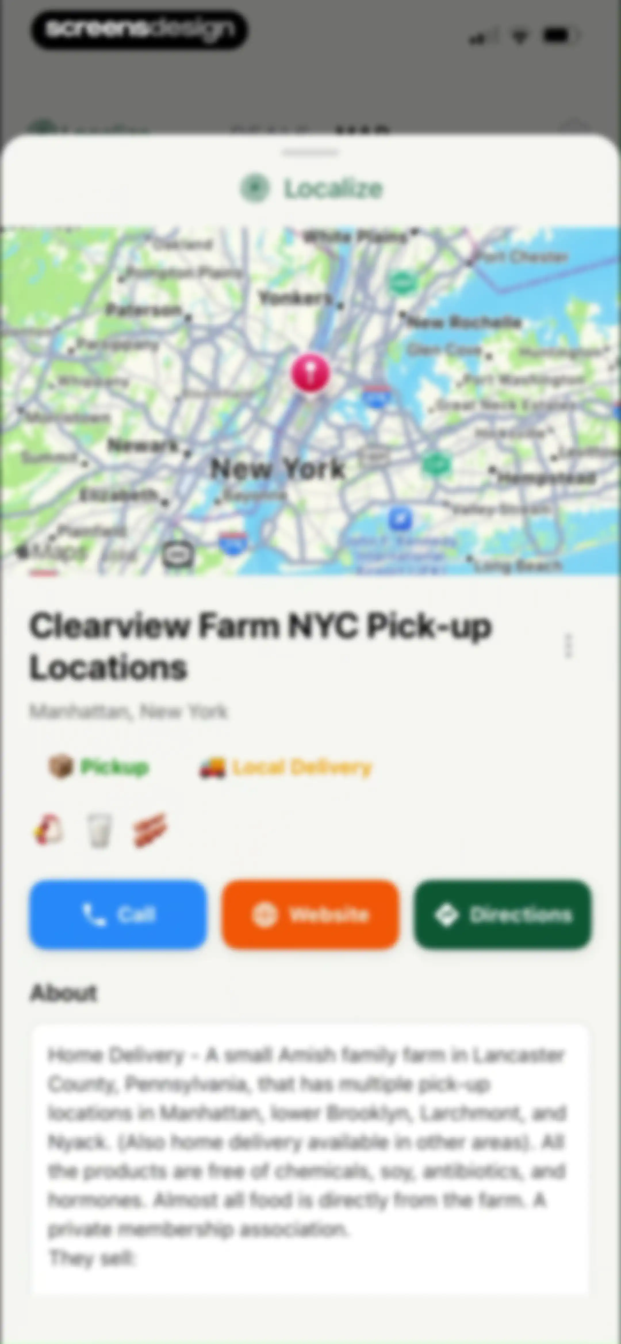 Localize - Farmers Market screen 26