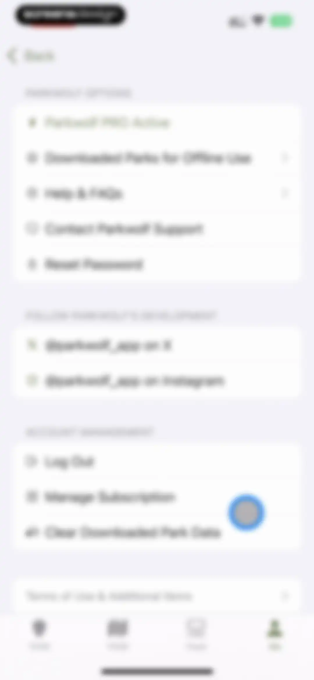 Parkwolf: National Park Guide screen 67