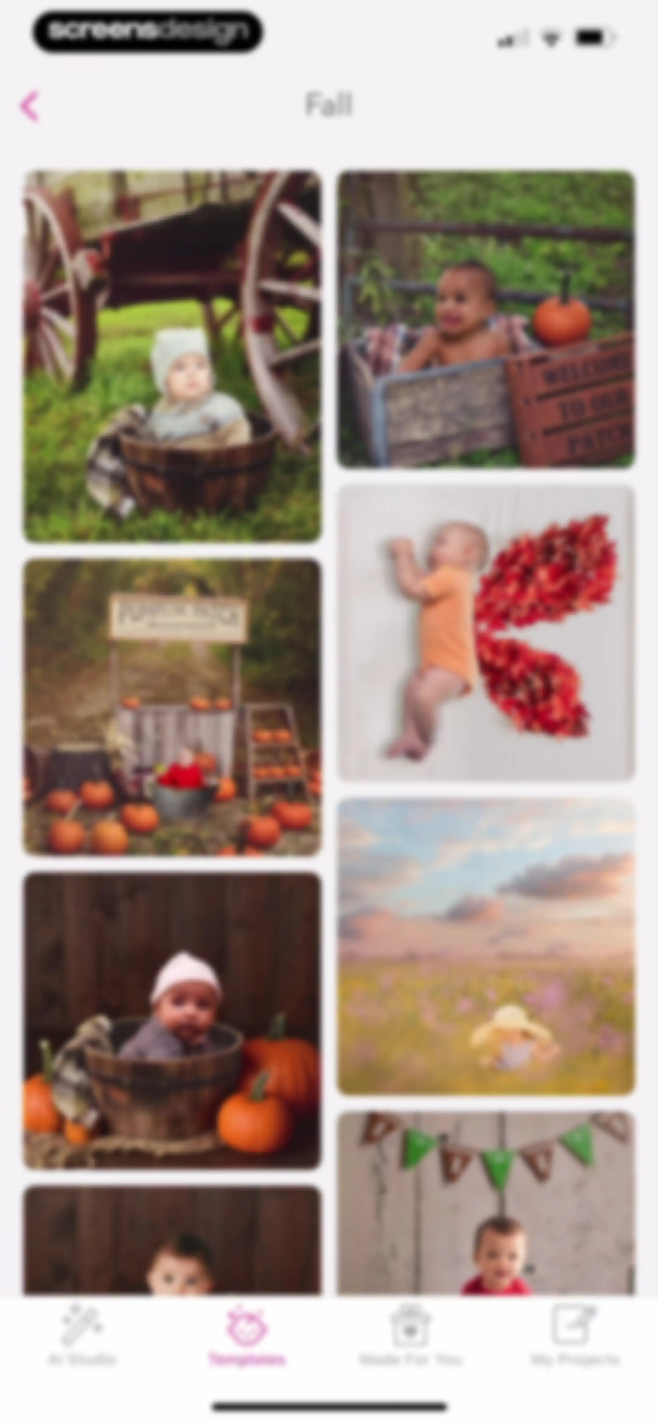 Precious - Baby Photo Art screen 87