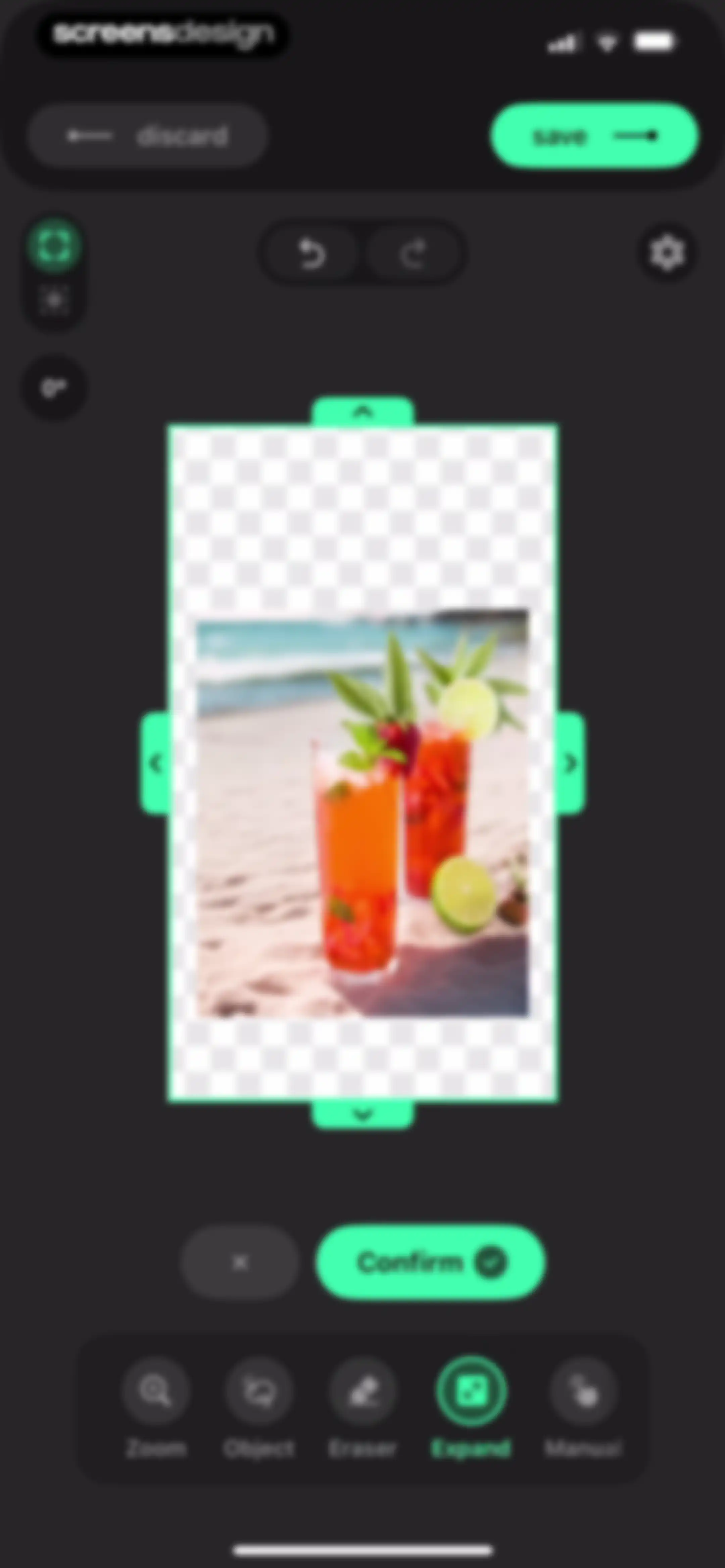 Remove Objects screen 28
