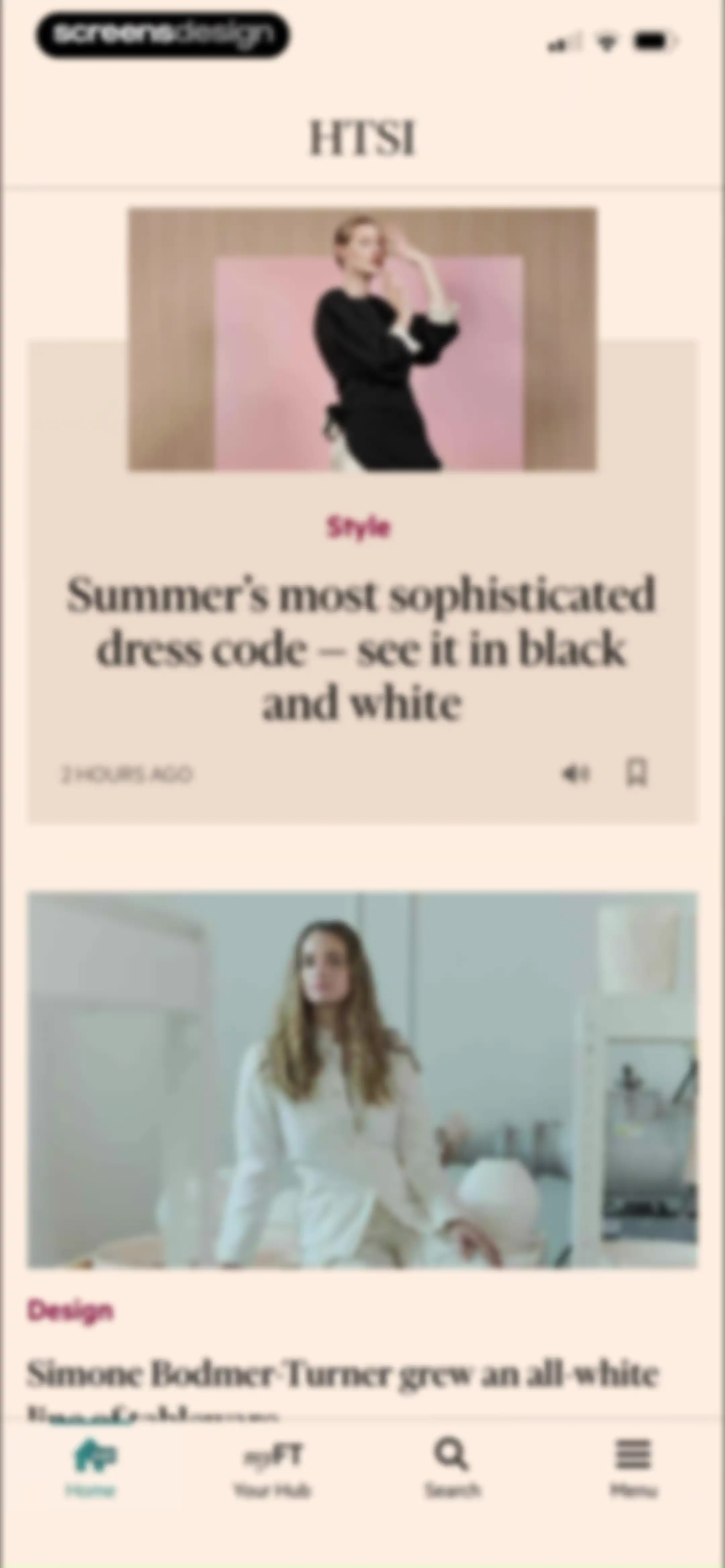 Financial Times: Business News screen 96