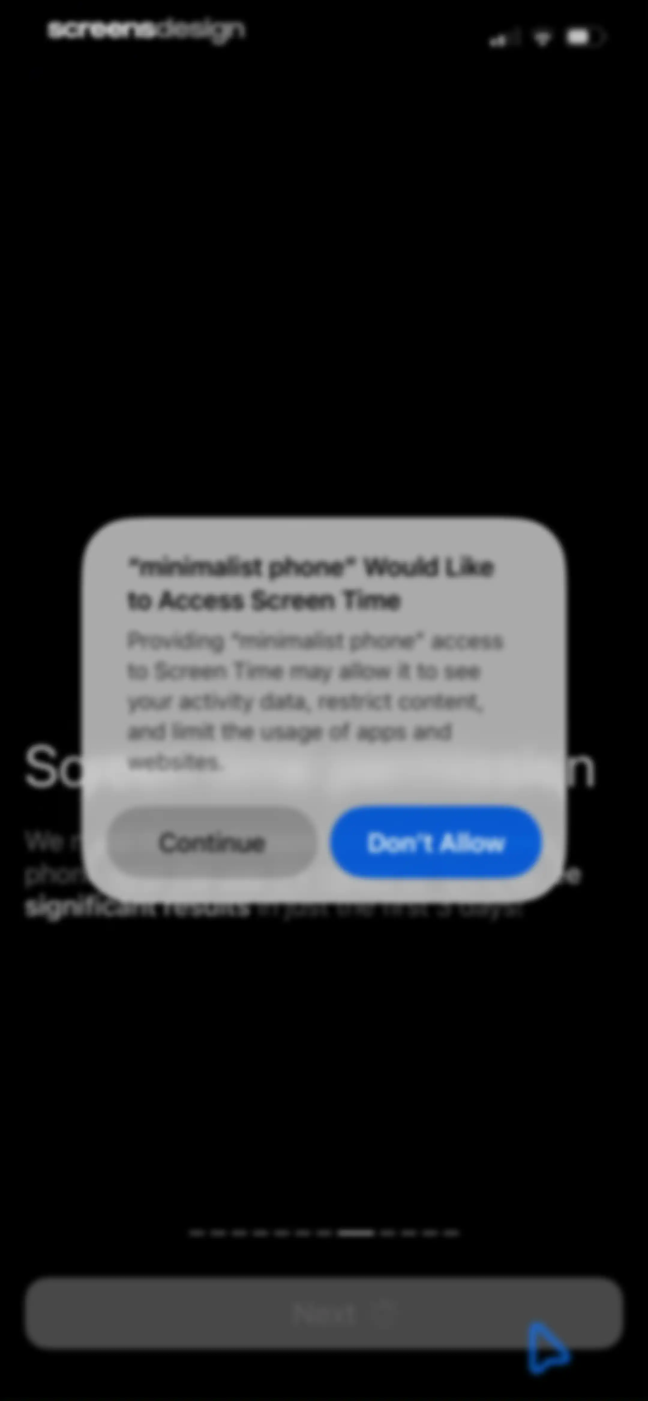minimalist phone ® Block Apps screen 12