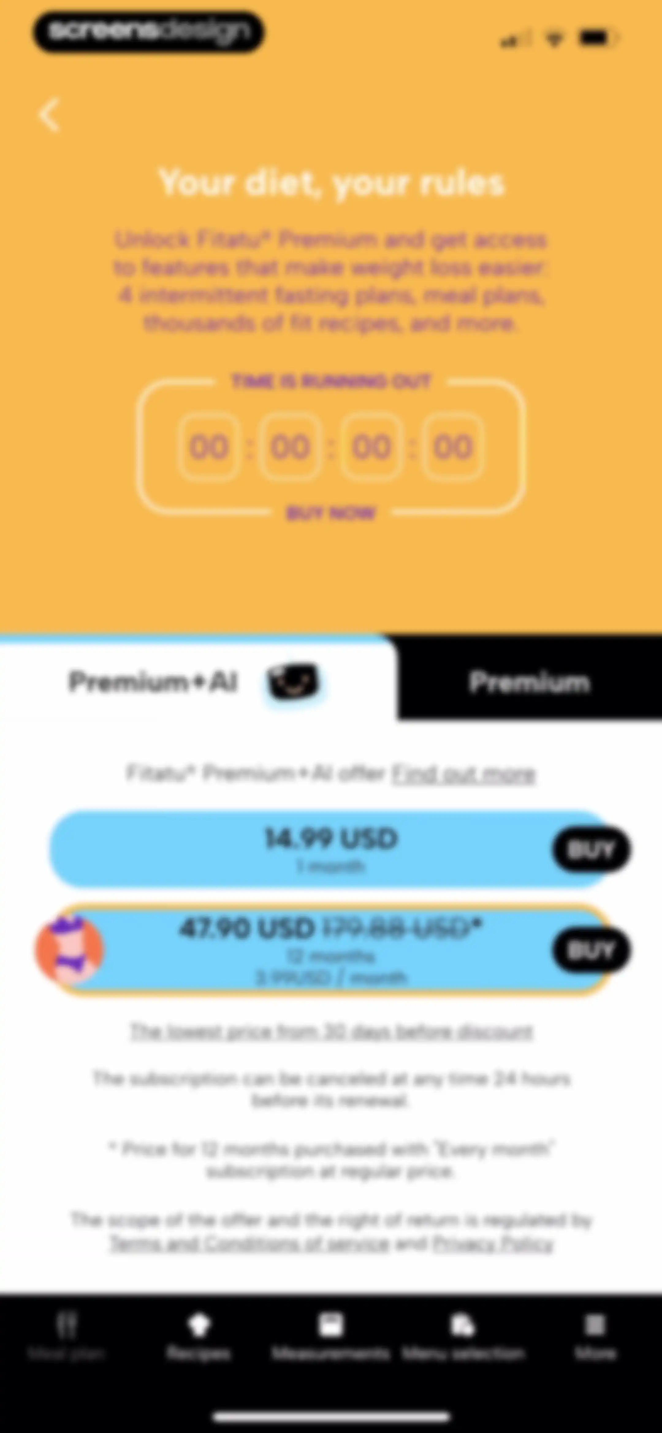 Fitatu AI Calorie Counter screen 45