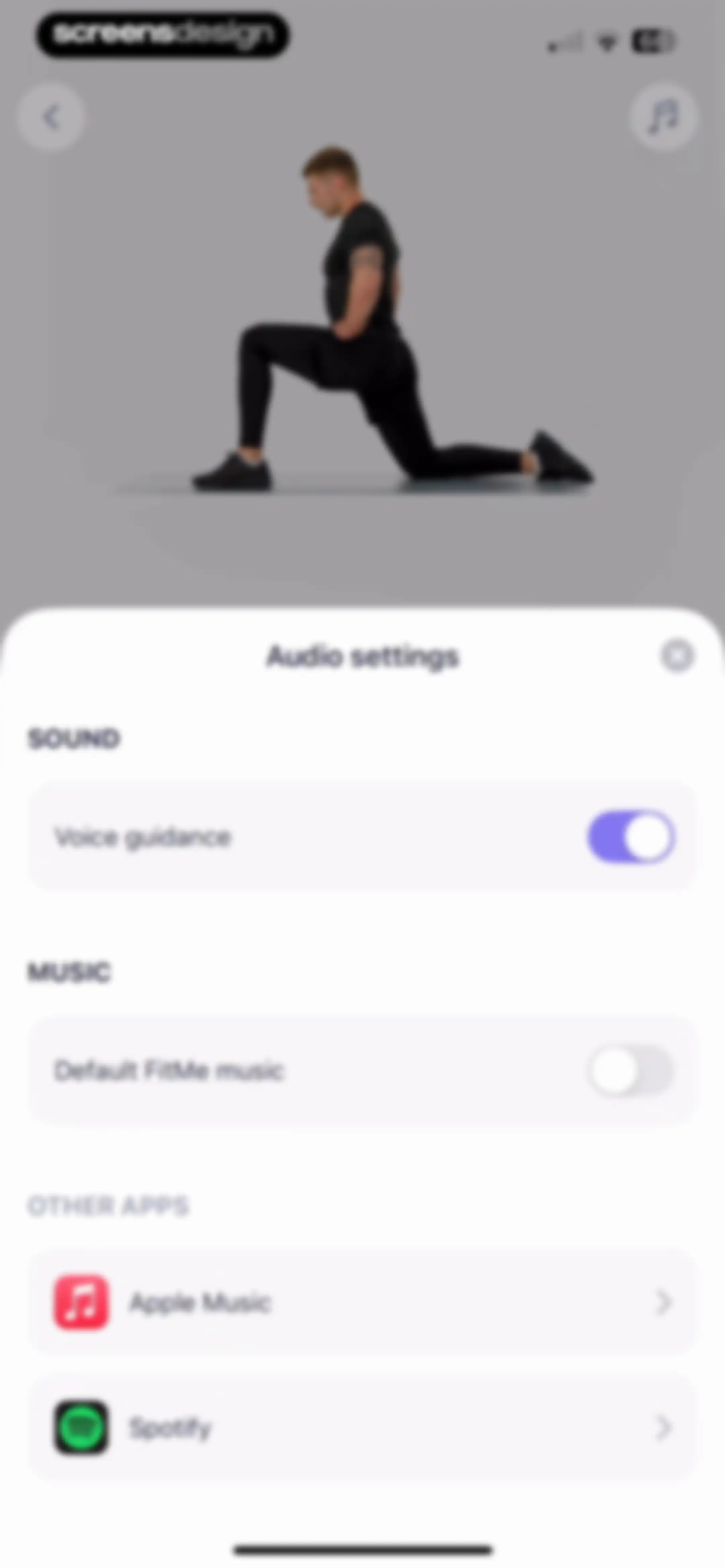 FitMe - Lazy Workout at Home screen 74