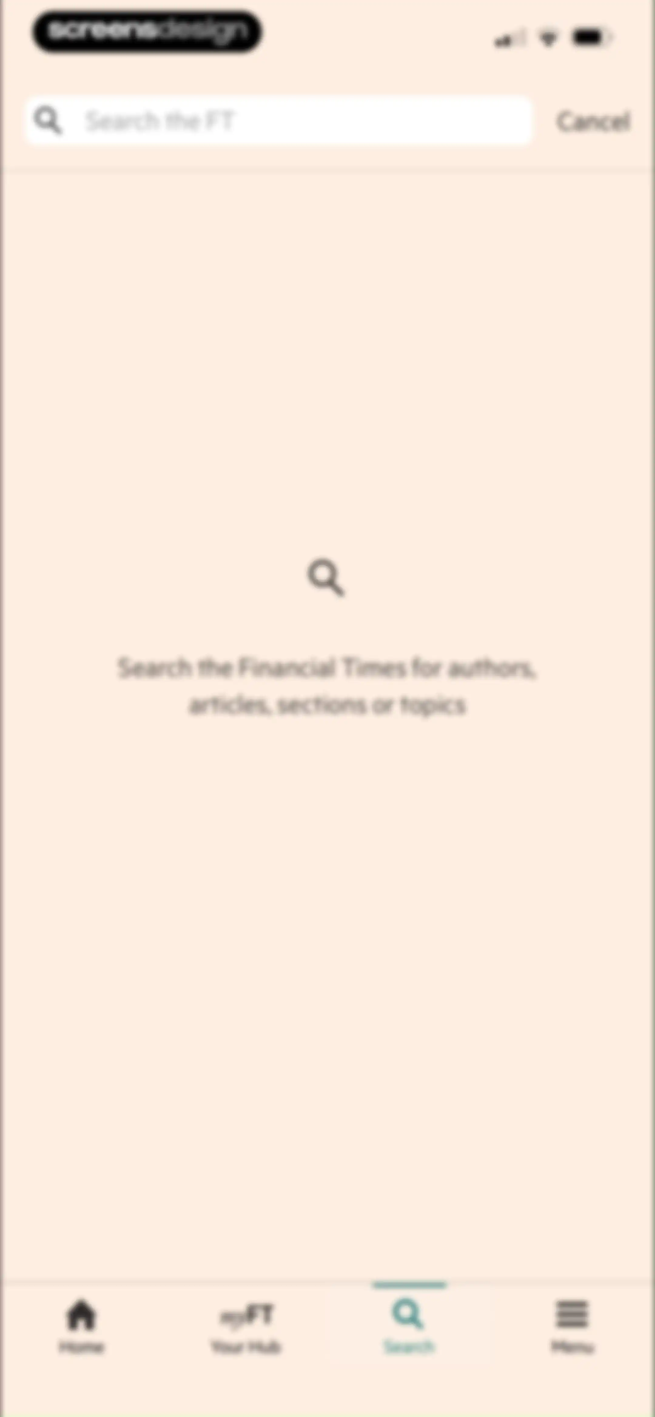 Financial Times: Business News screen 85