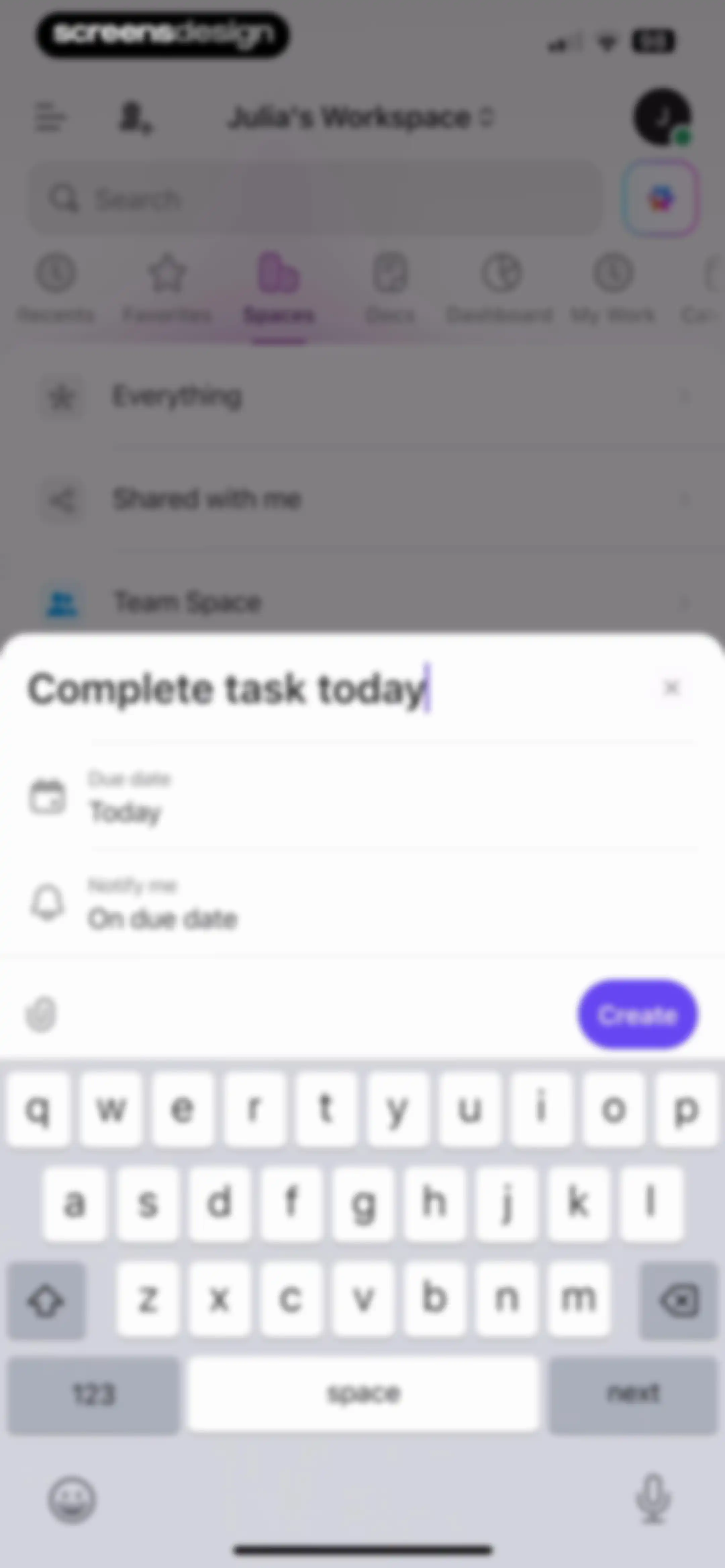 ClickUp: Tasks, Chat, Docs, AI screen 147