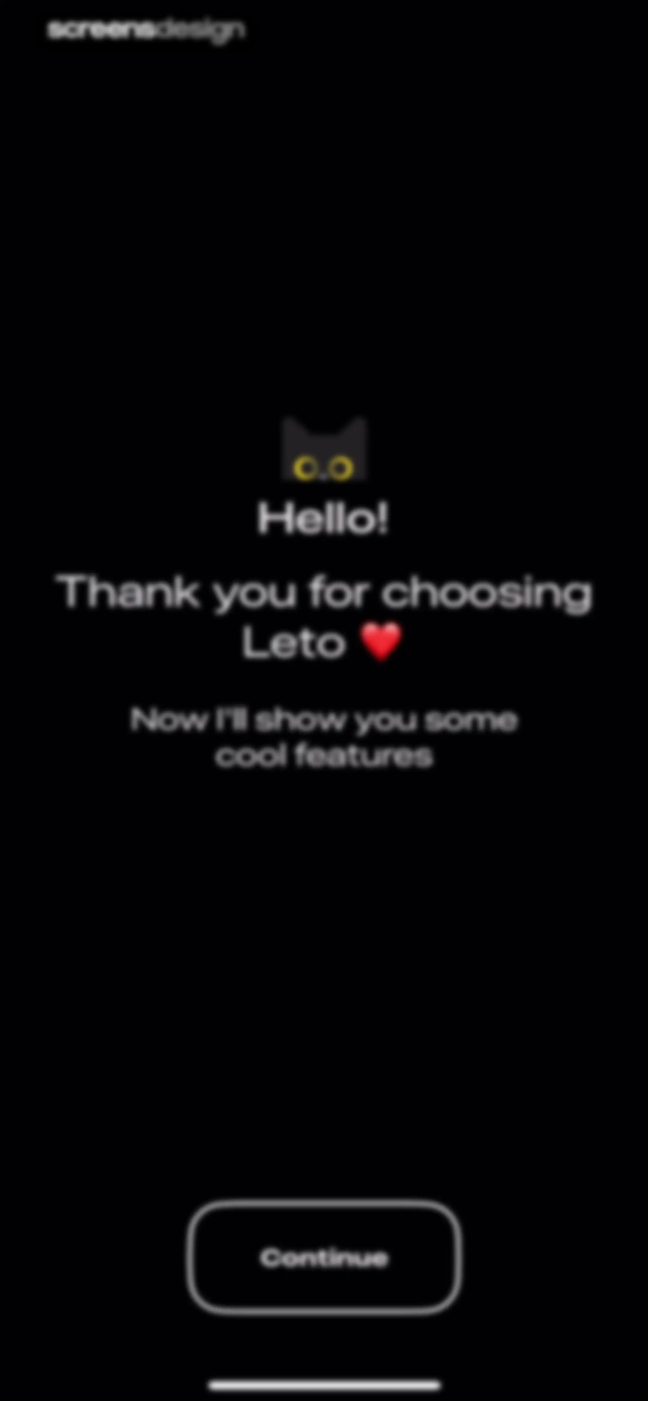 Leto: Font for Instagram Story screen 2