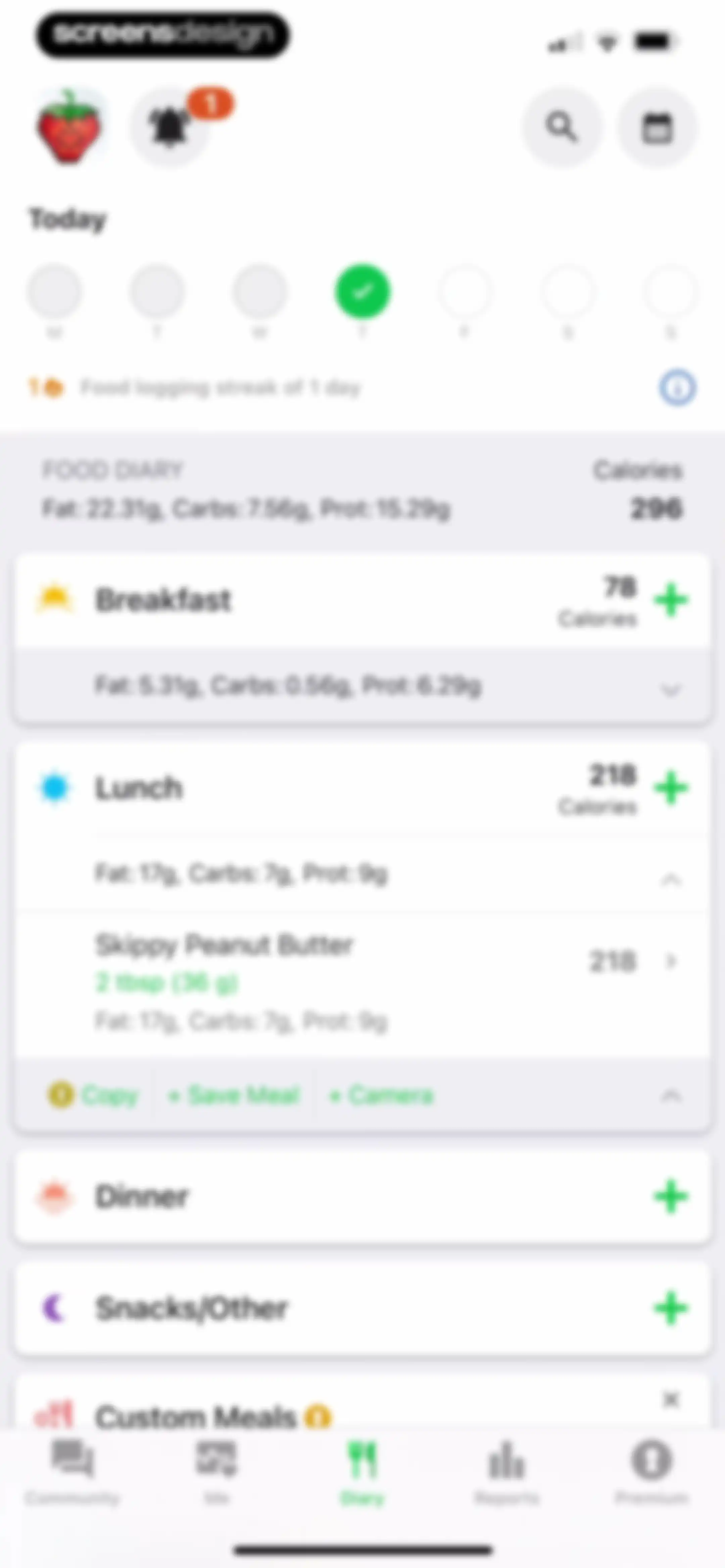 Calorie Counter by fatsecret screen 151