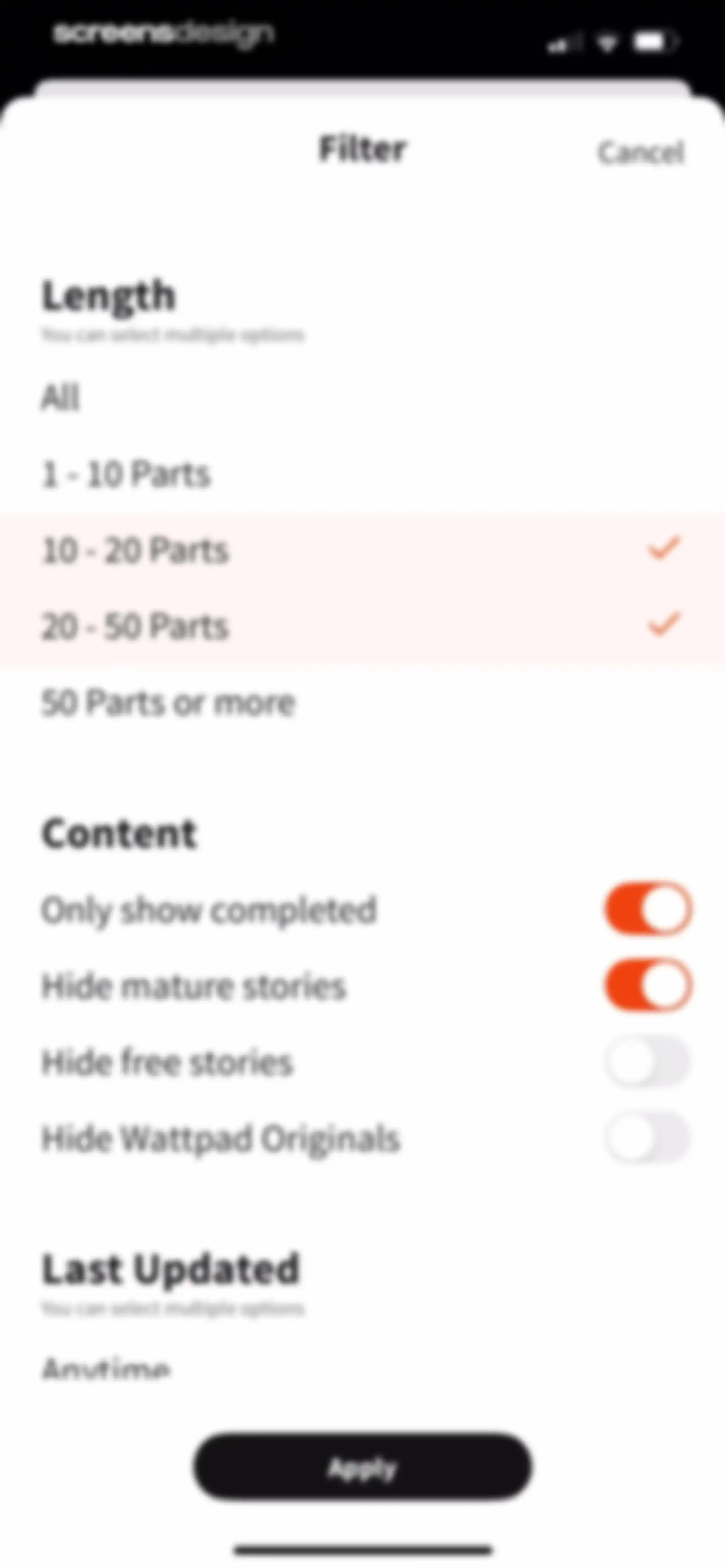 Wattpad - Read & Write Stories screen 95