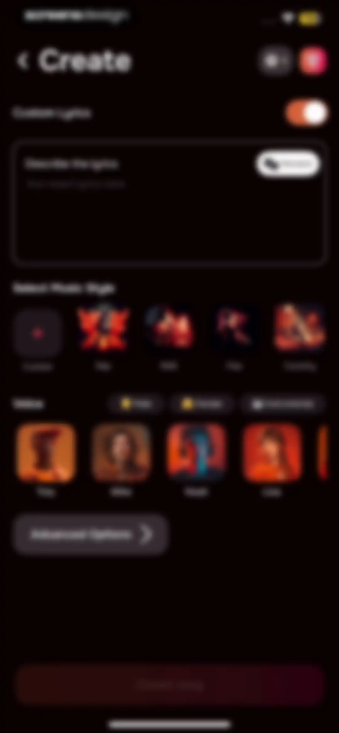 MIA: AI Song Generator screen 5