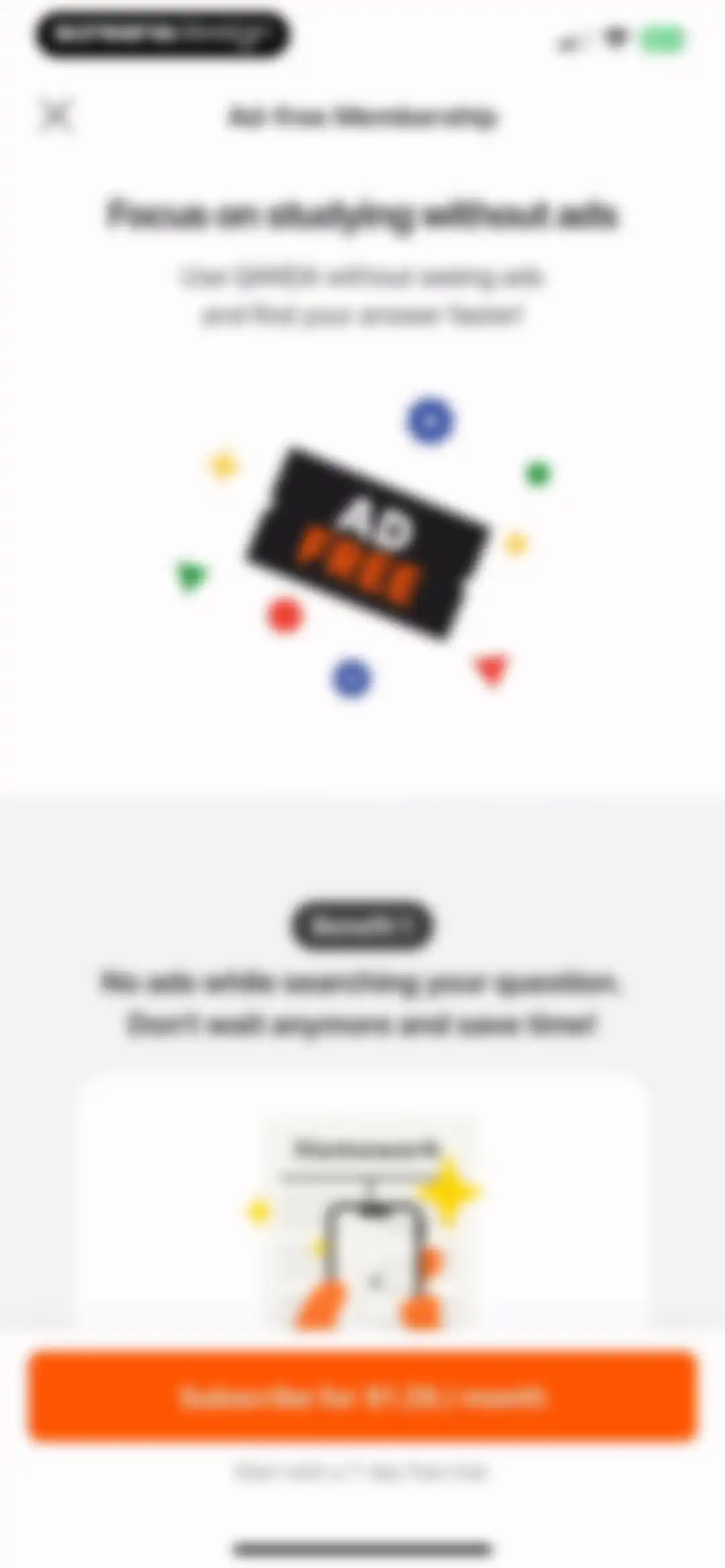 QANDA: AI Math & Study Helper screen 24