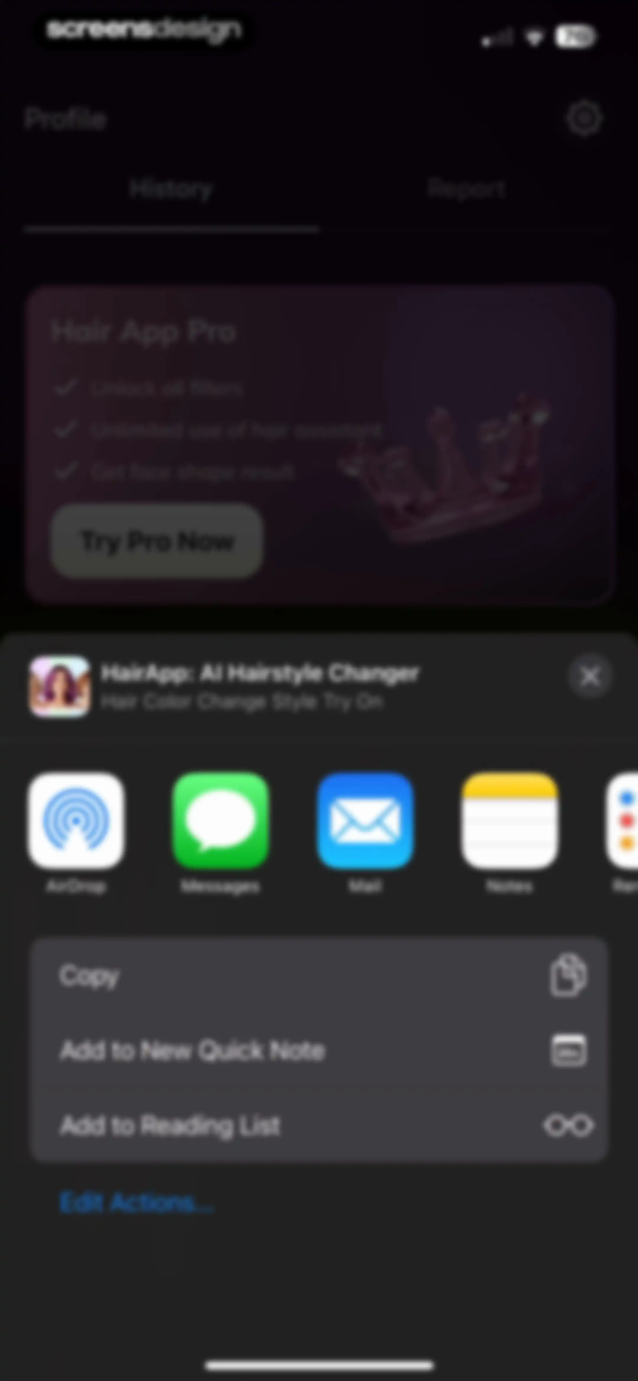 HairApp: AI Hairstyle Try On screen 48