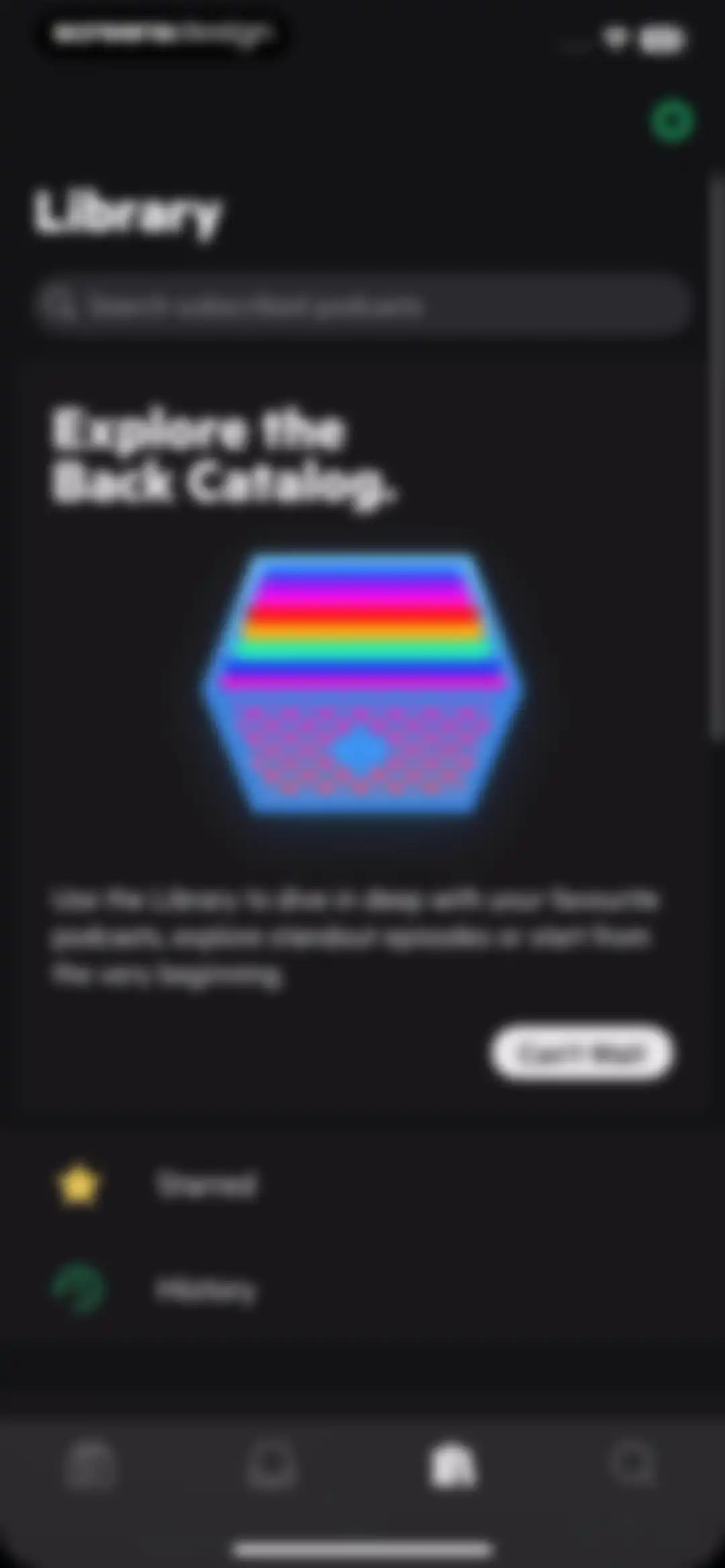 Castro: Podcast App & Player screen 83