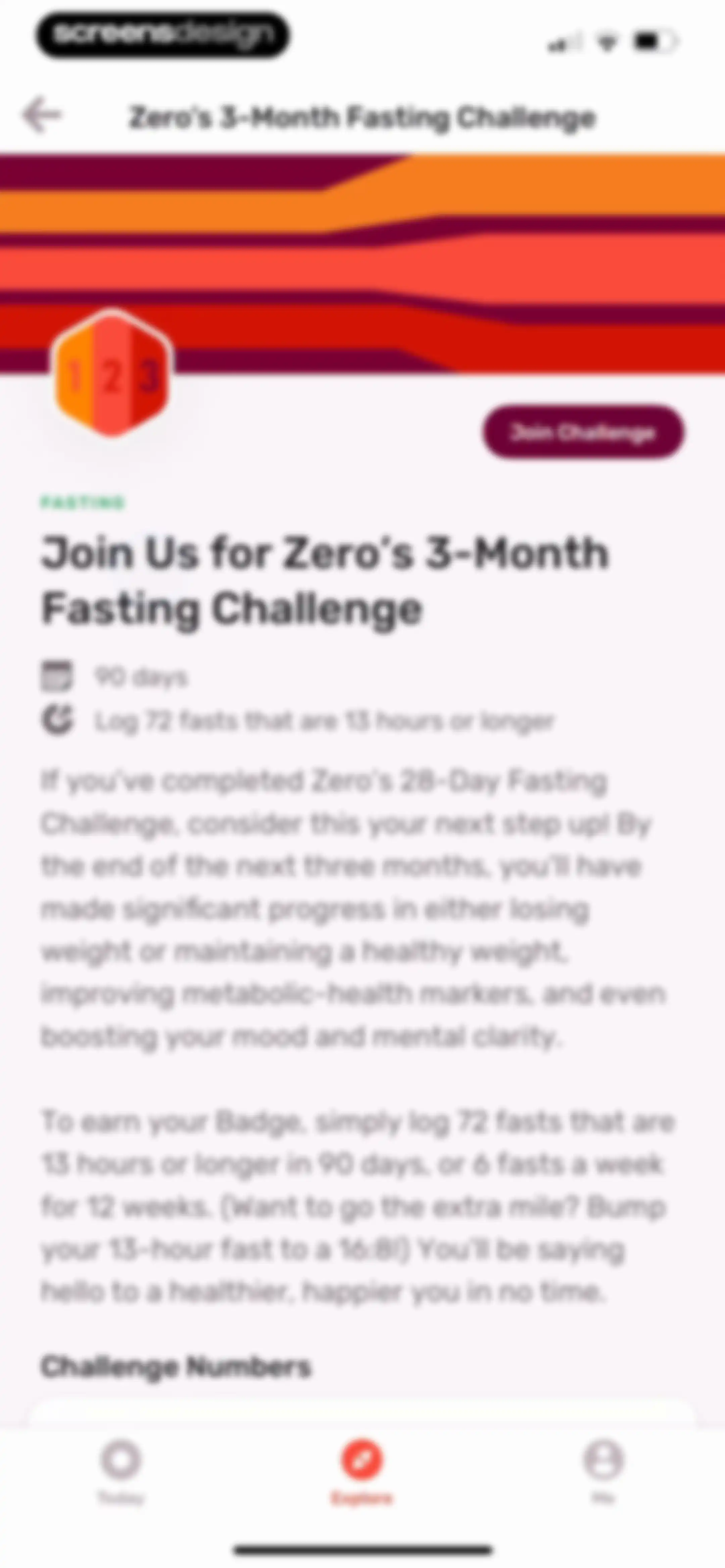 Zero: Fasting & Food Tracker screen 62