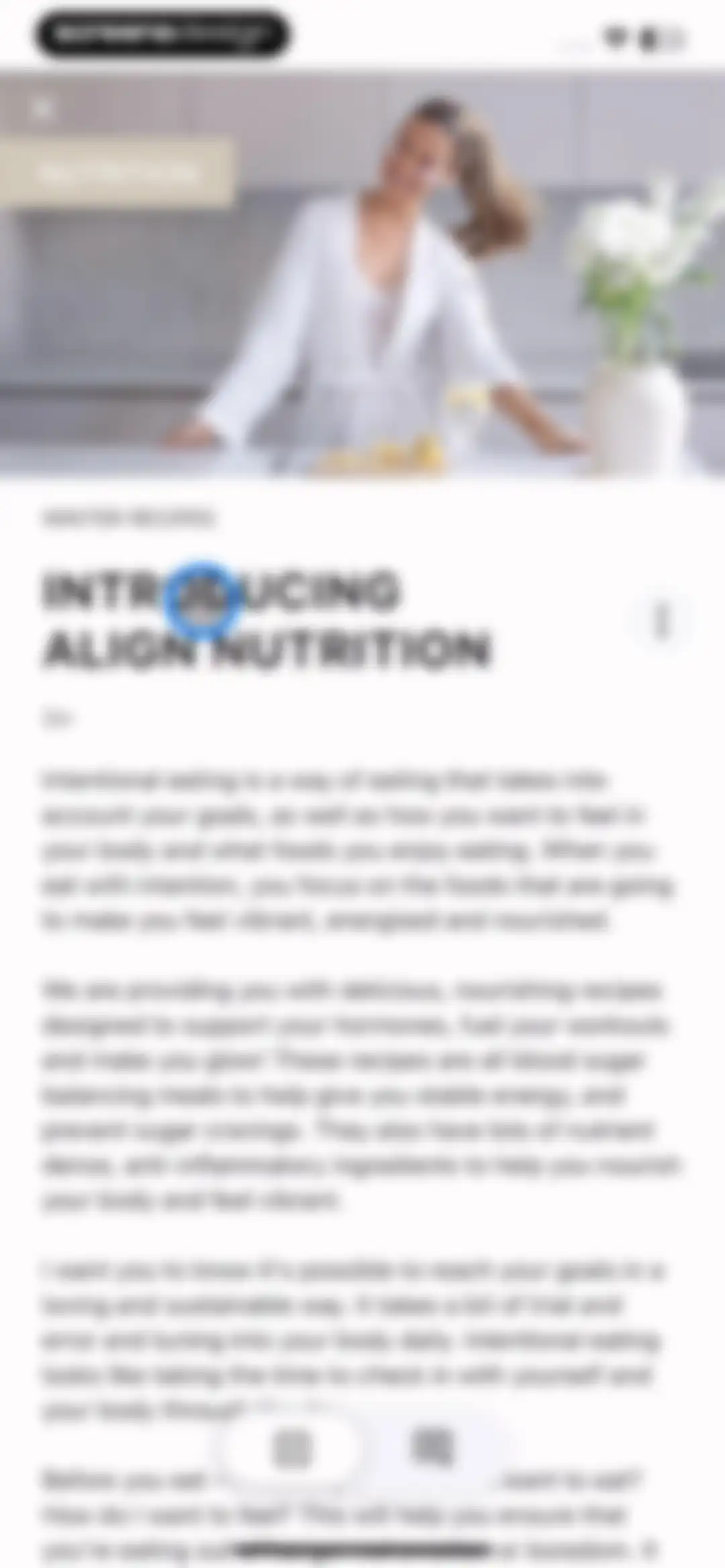 Align by Bailey Brown screen 25