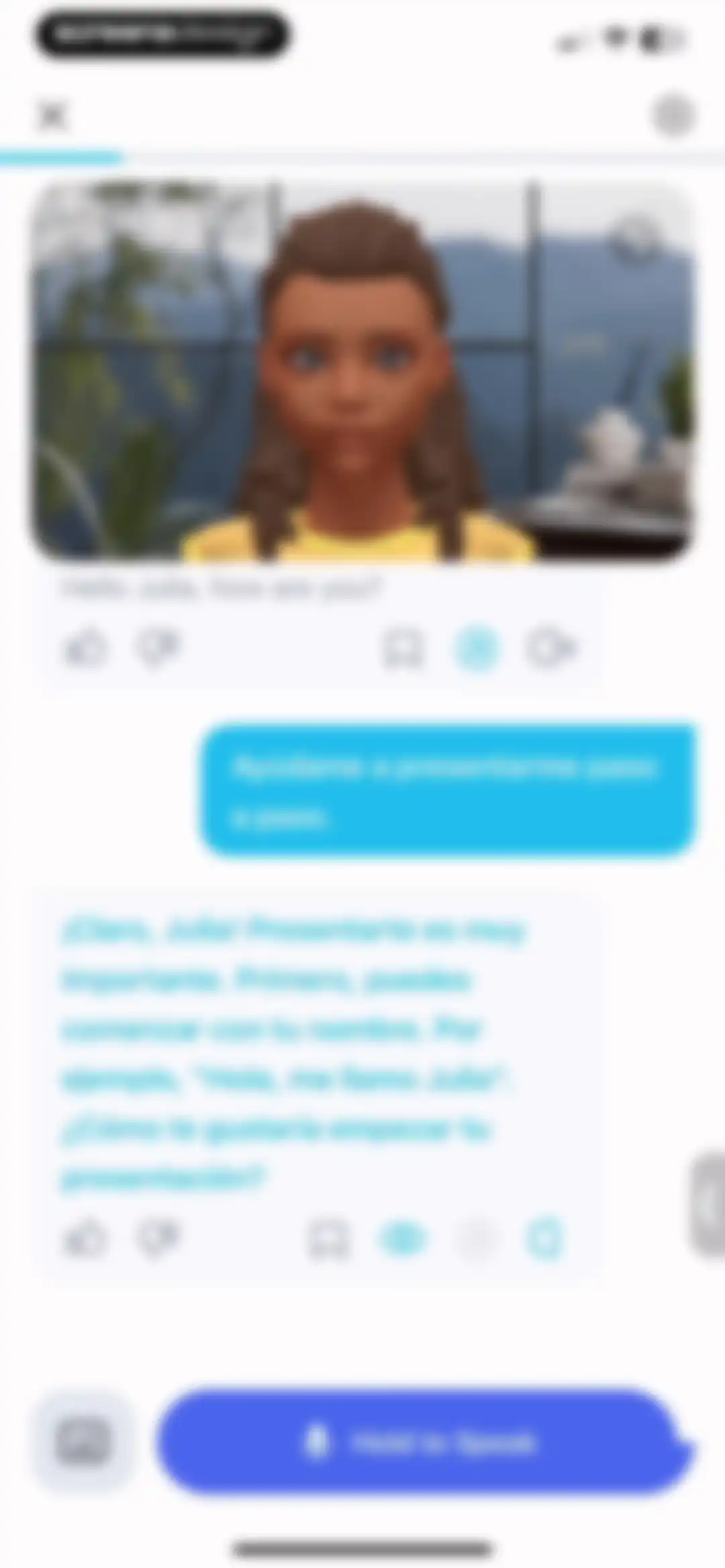Hablo: Speak & Learn English screen 77
