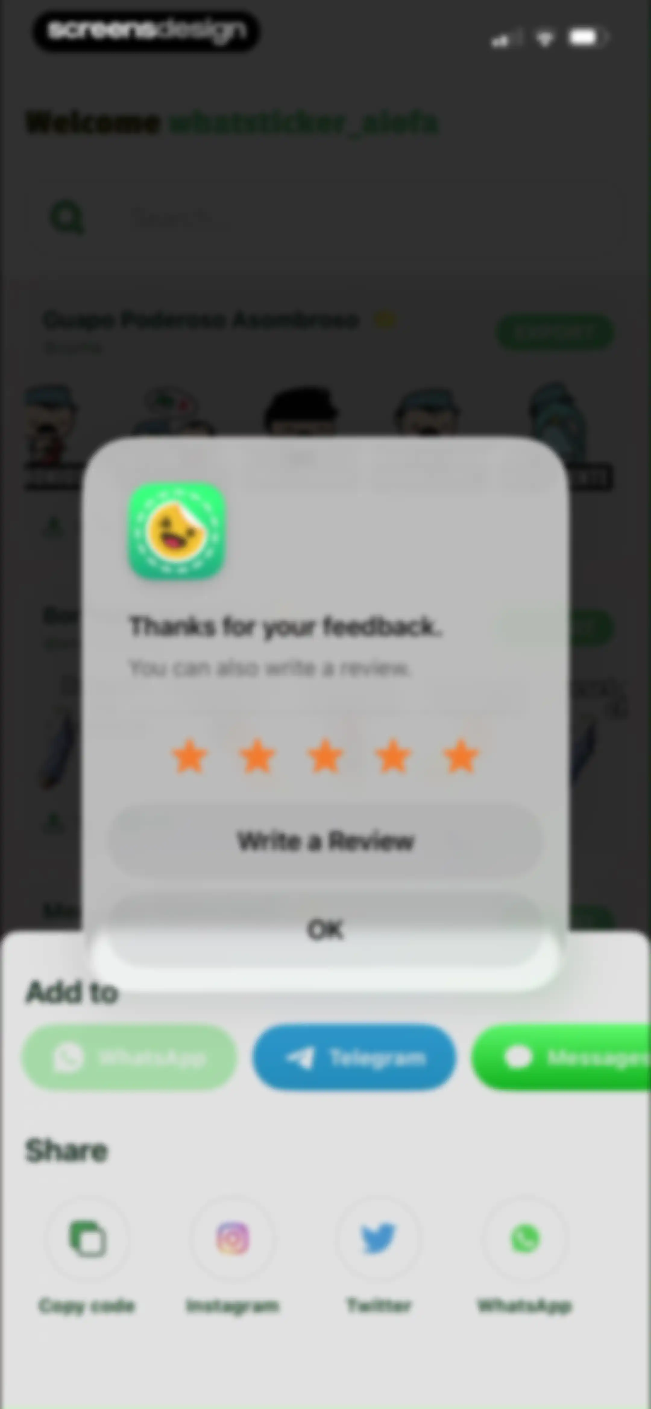 WhatSticker - Sticker Maker screen 18