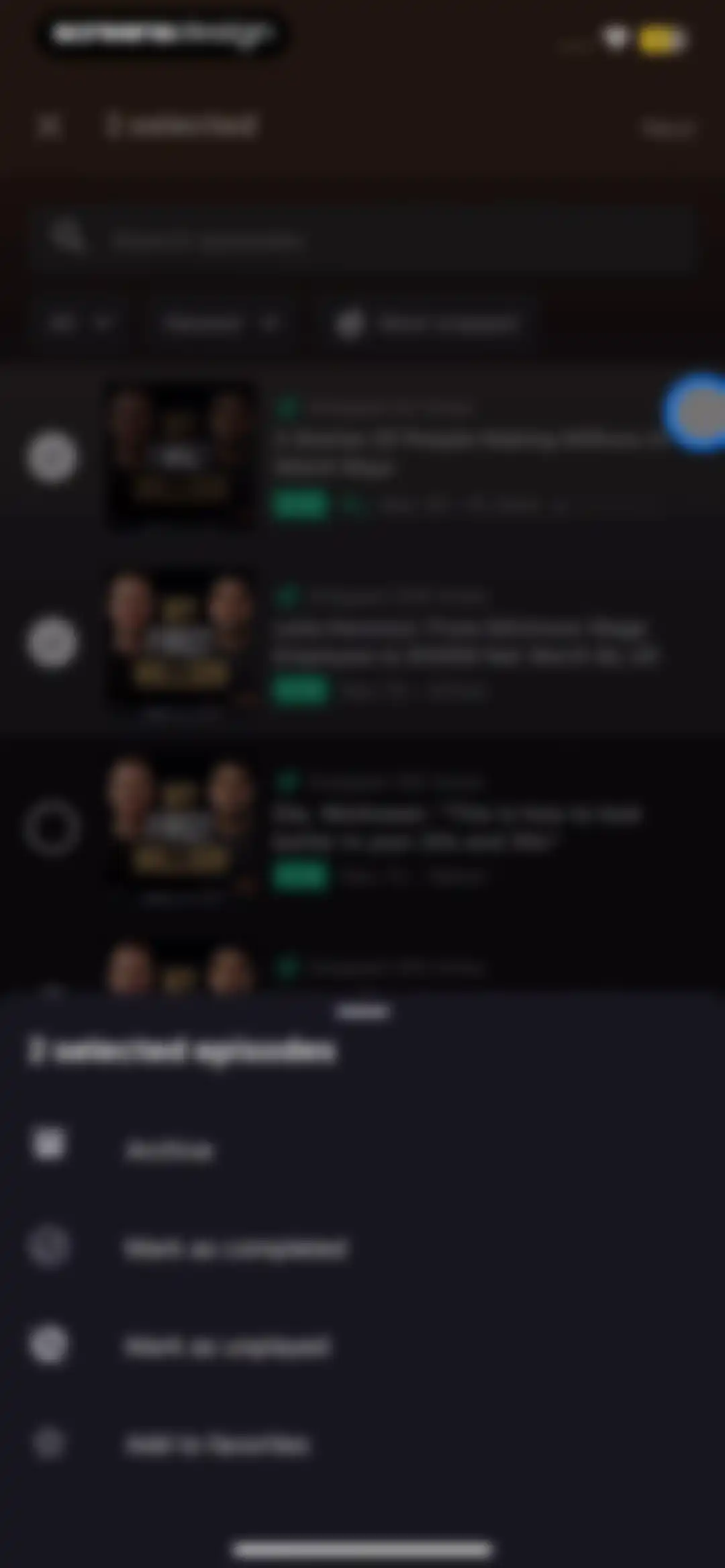 Snipd | AI Podcast Player screen 63