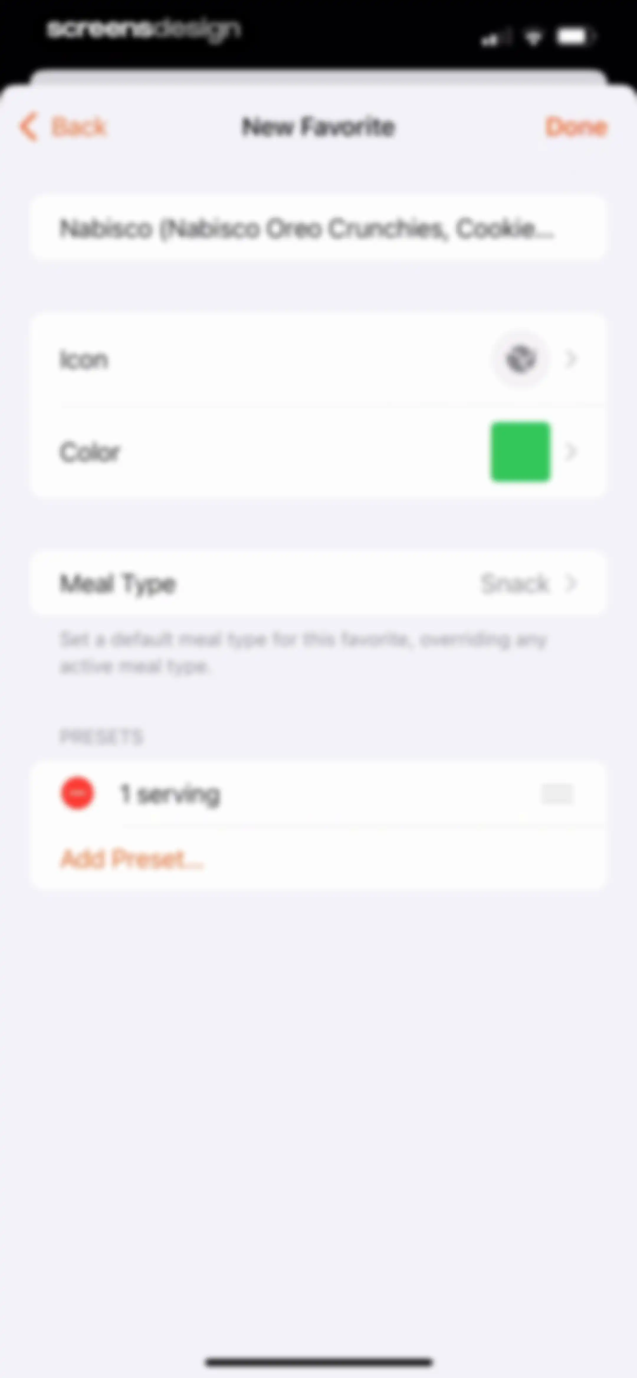 Nutrition Tracker: Foodnoms screen 71