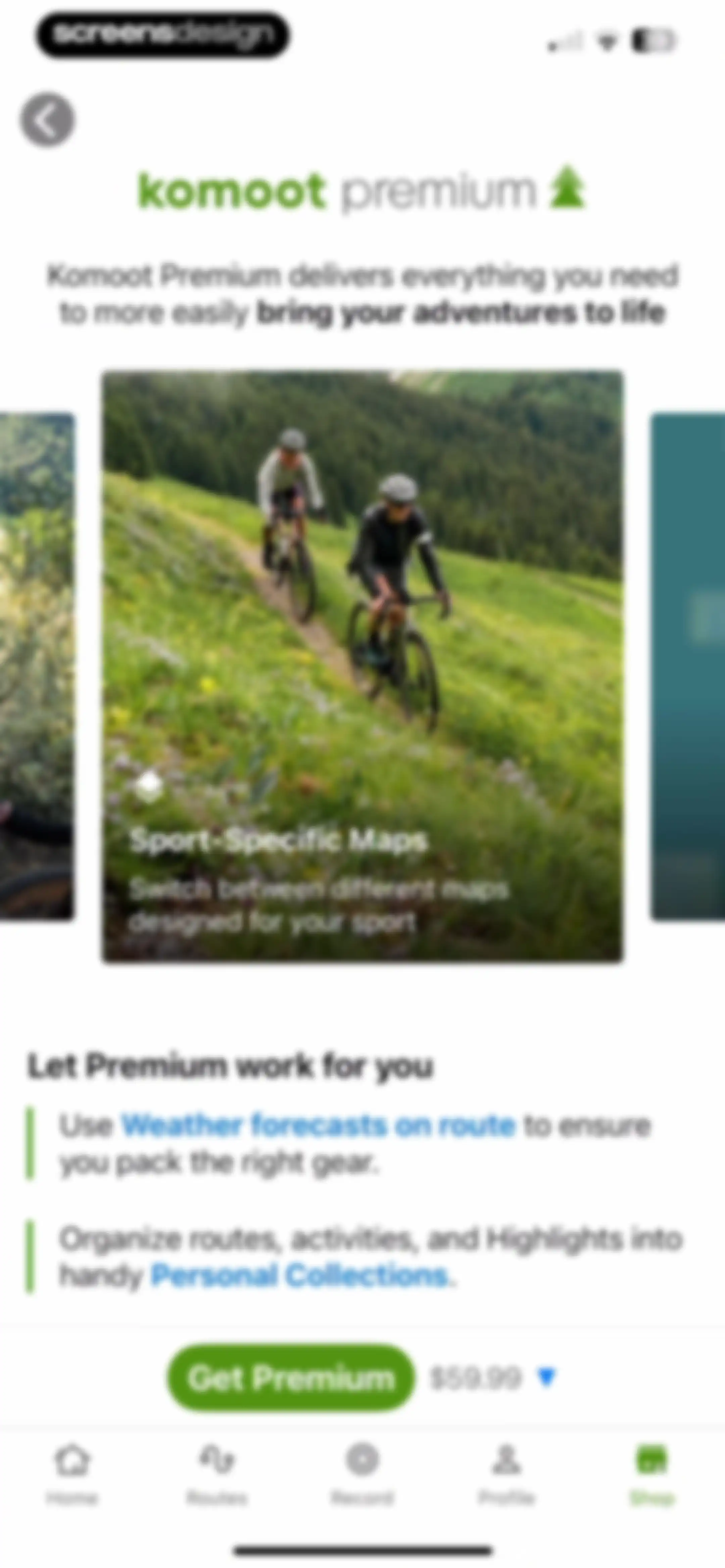 komoot - hike, bike & run screen 21