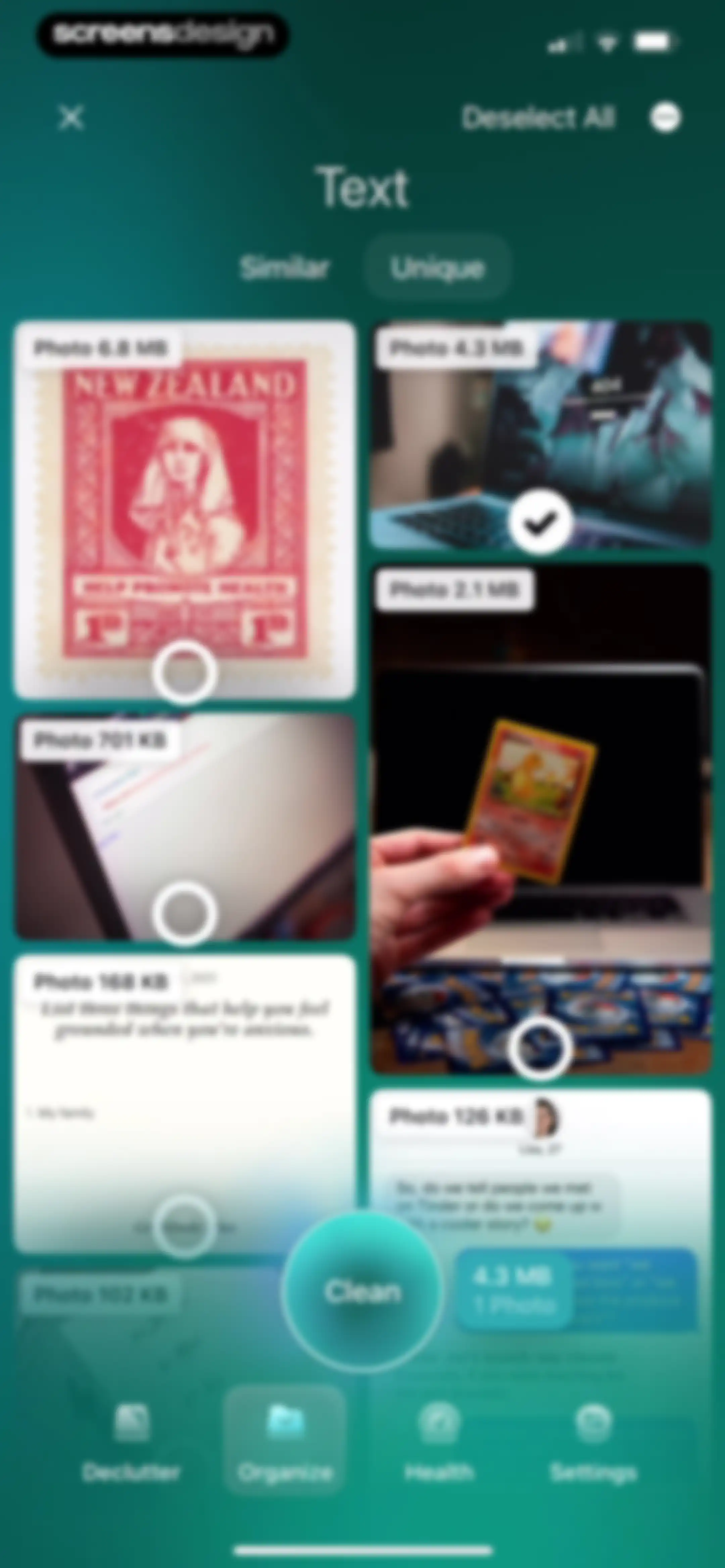 CleanMy®Phone: Cleanup Storage screen 71