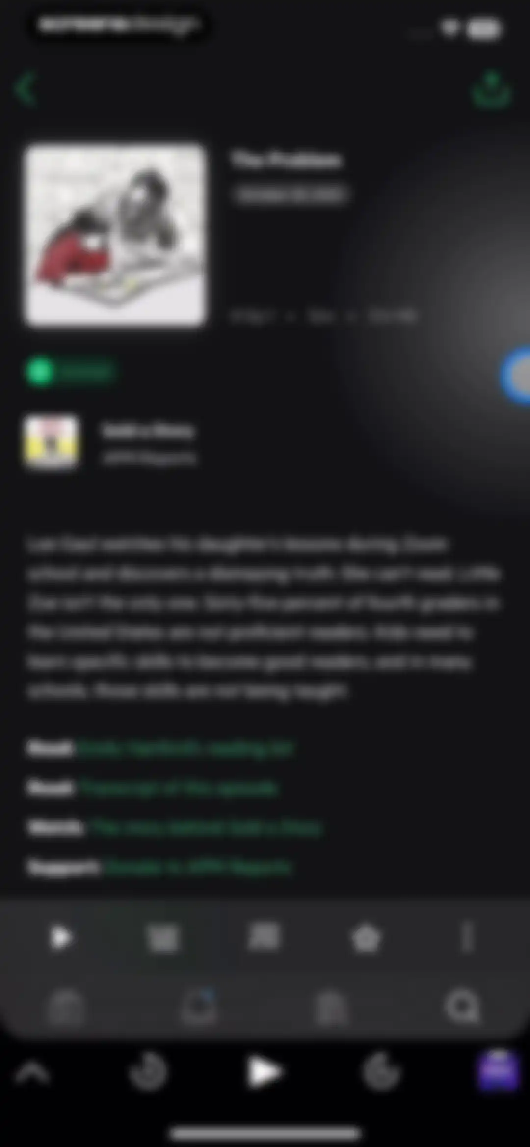 Castro: Podcast App & Player screen 40
