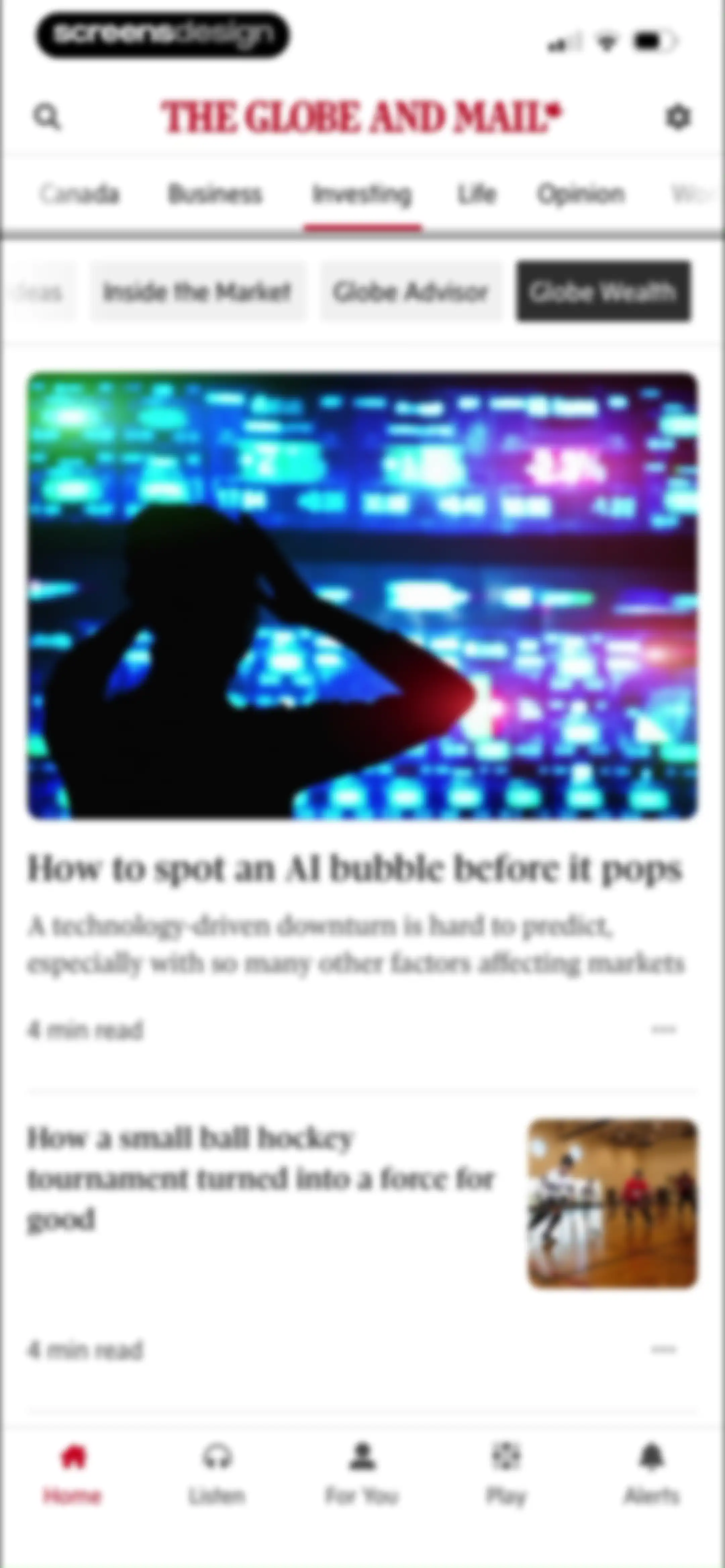 The Globe and Mail screen 51