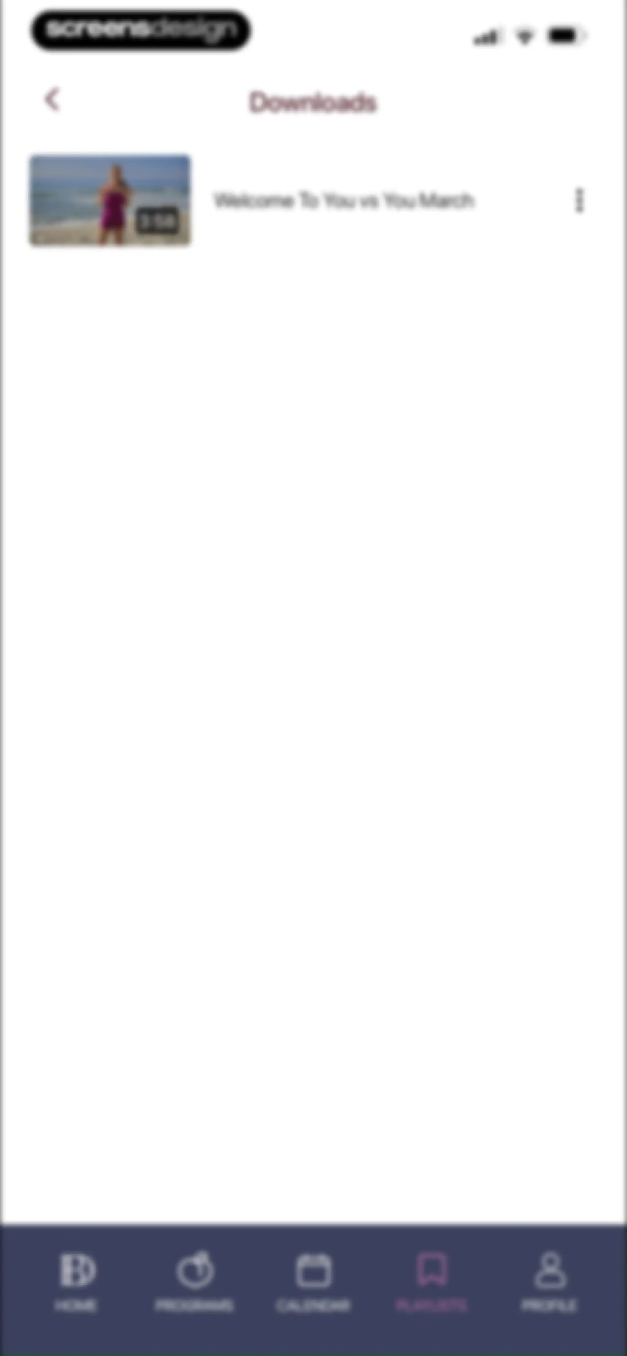 Barre Definition screen 93