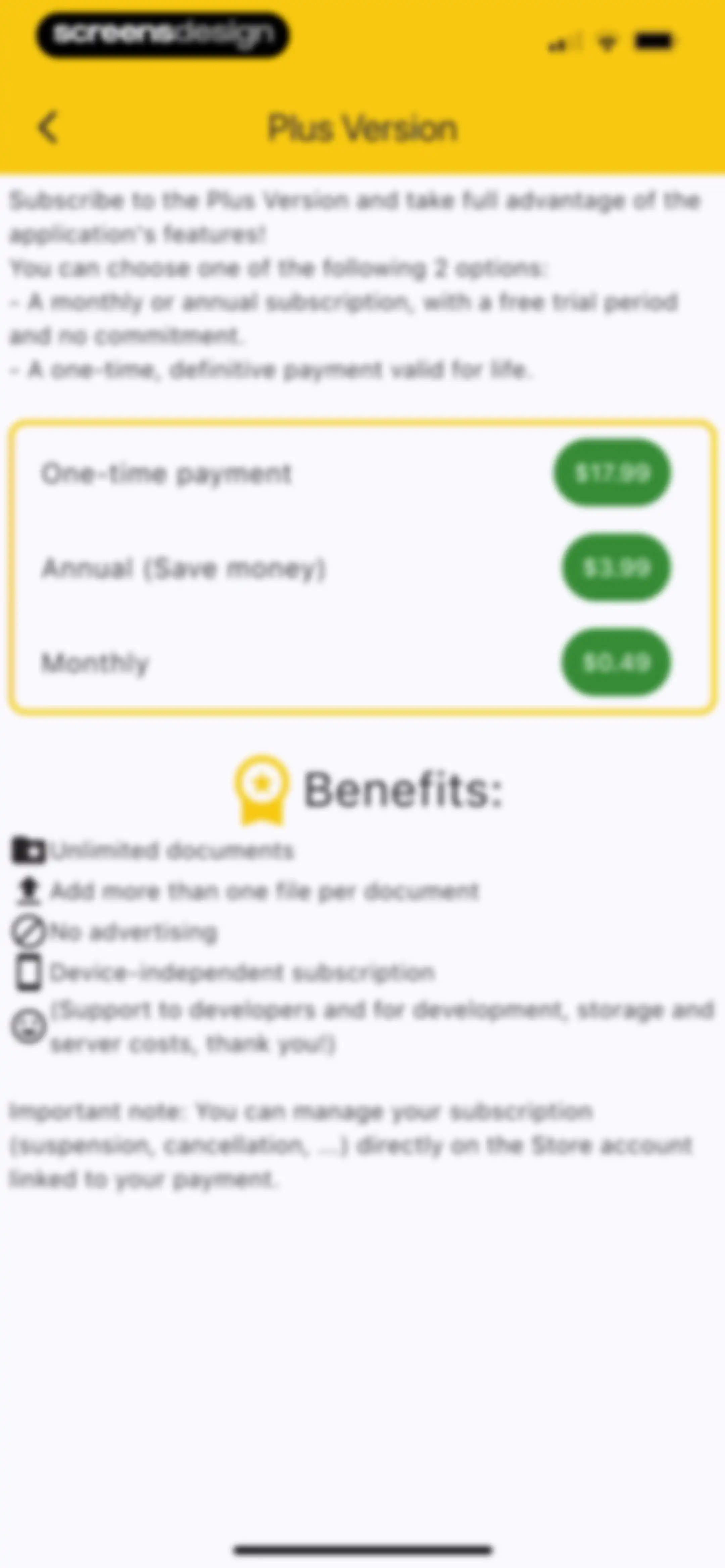 ExpiNotif: Expiration dates screen 38