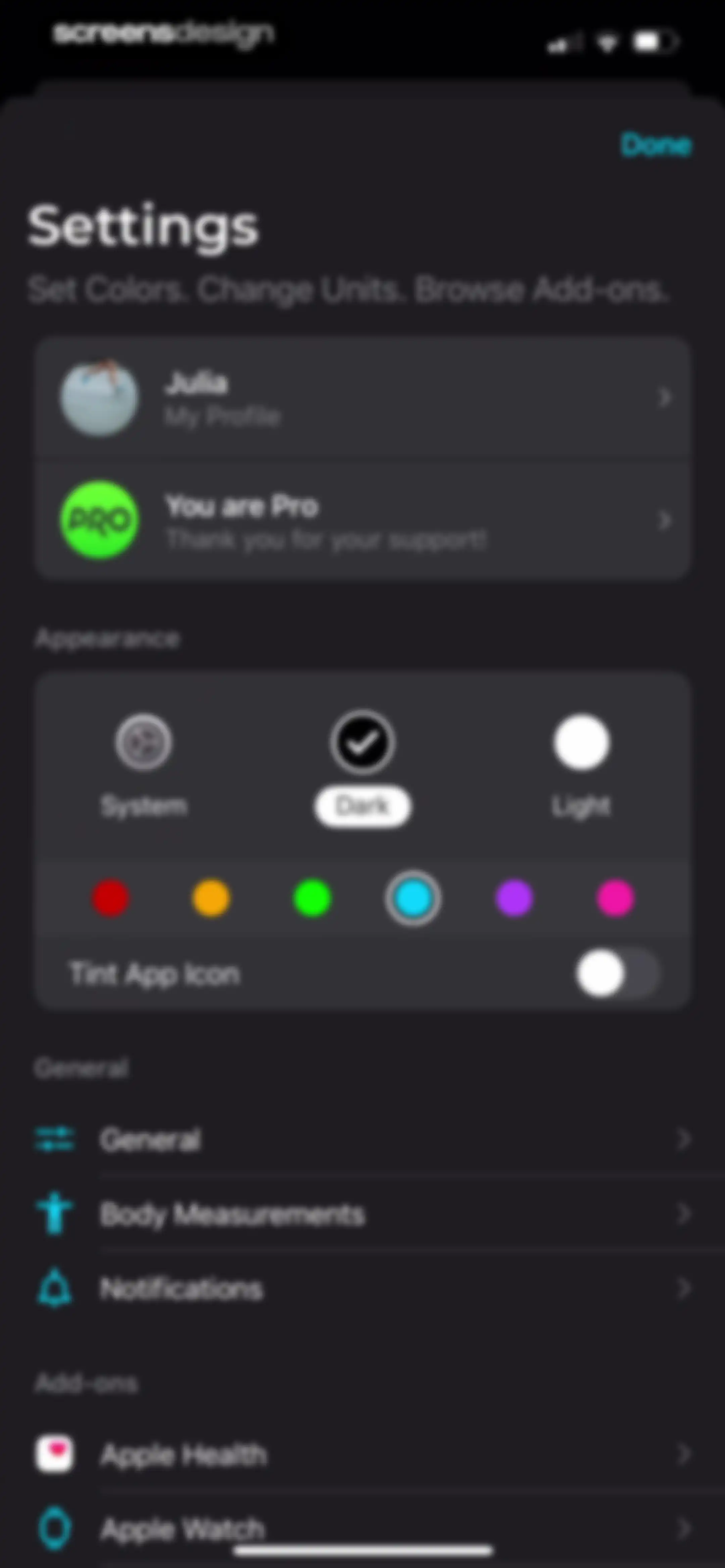 StepsApp Pedometer screen 153