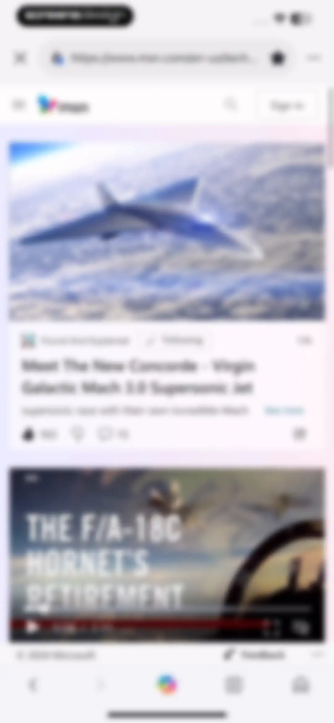 Microsoft Bing Search screen 51