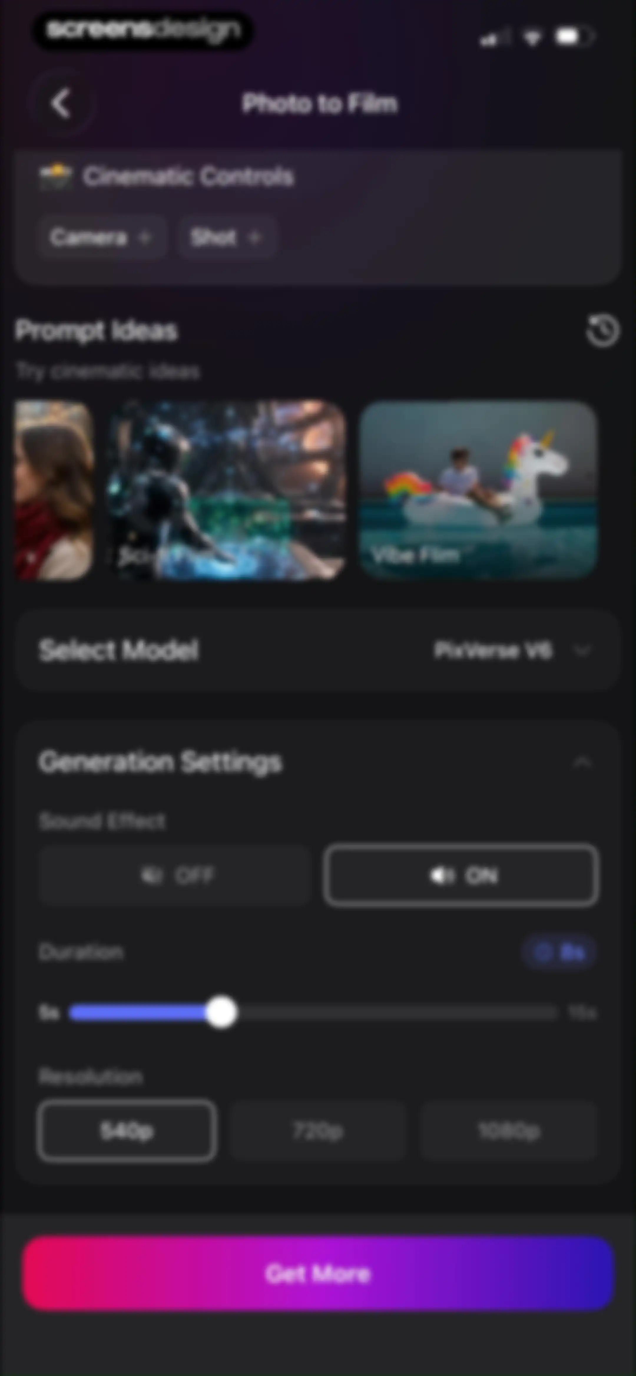 Filmit AI: AI Cinematic Video screen 23