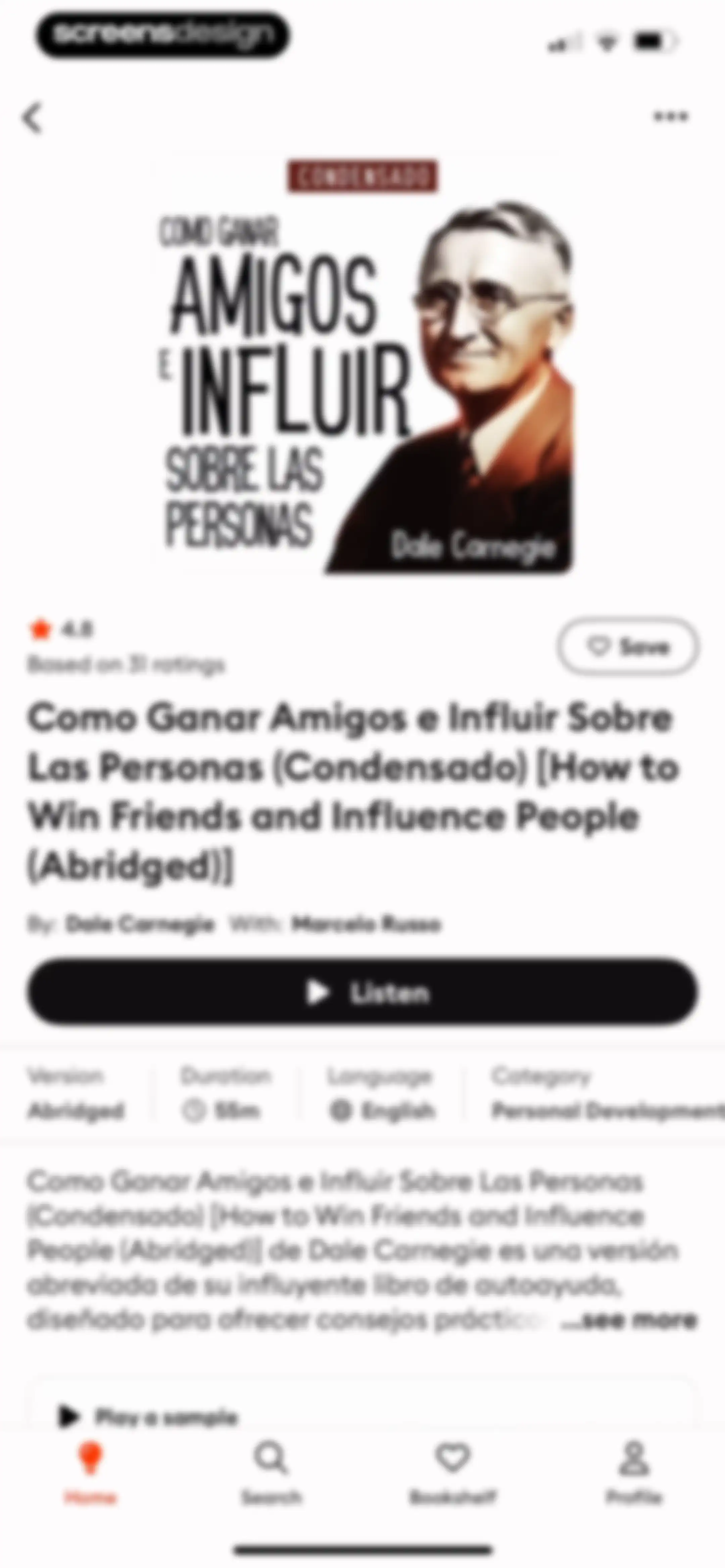 Storytel - Audiobooks Library screen 19