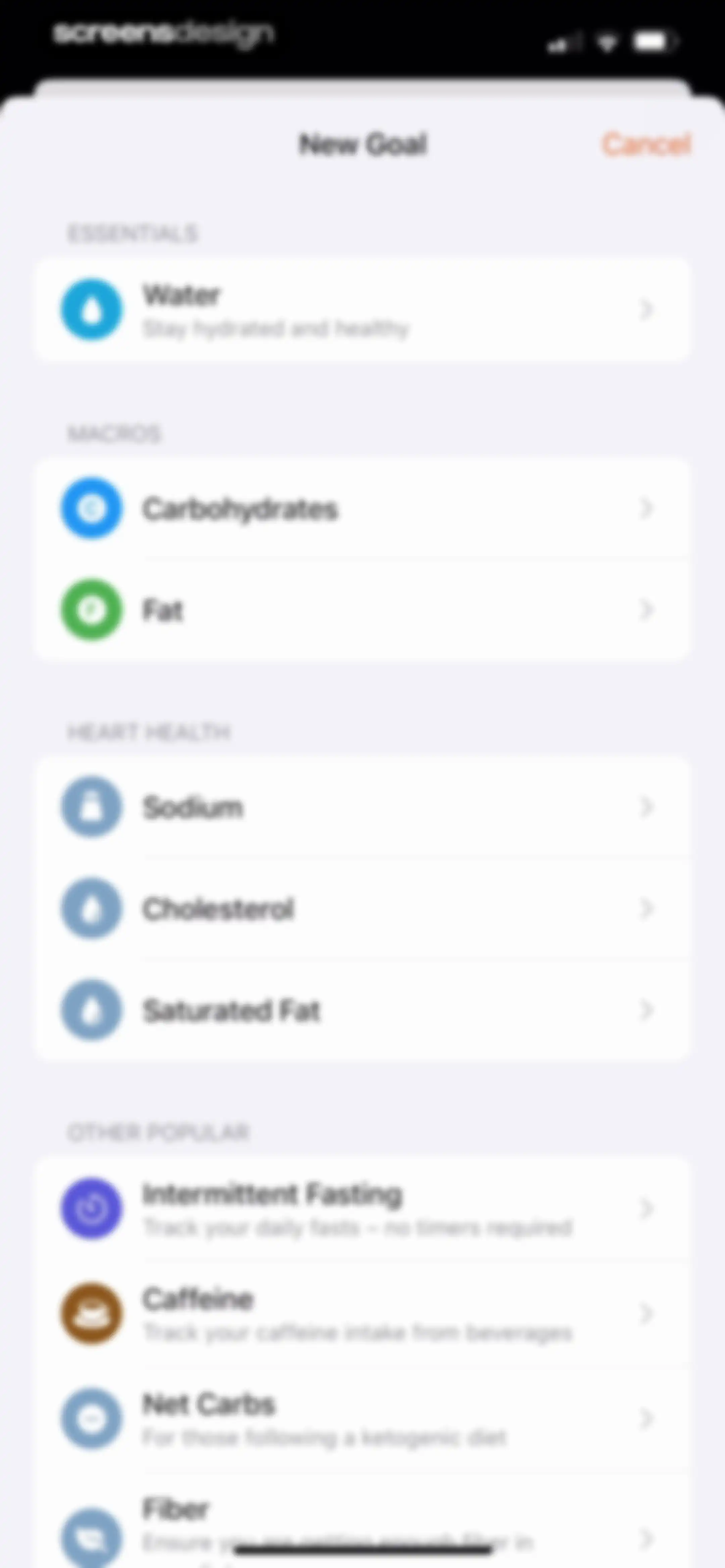 Nutrition Tracker: Foodnoms screen 169
