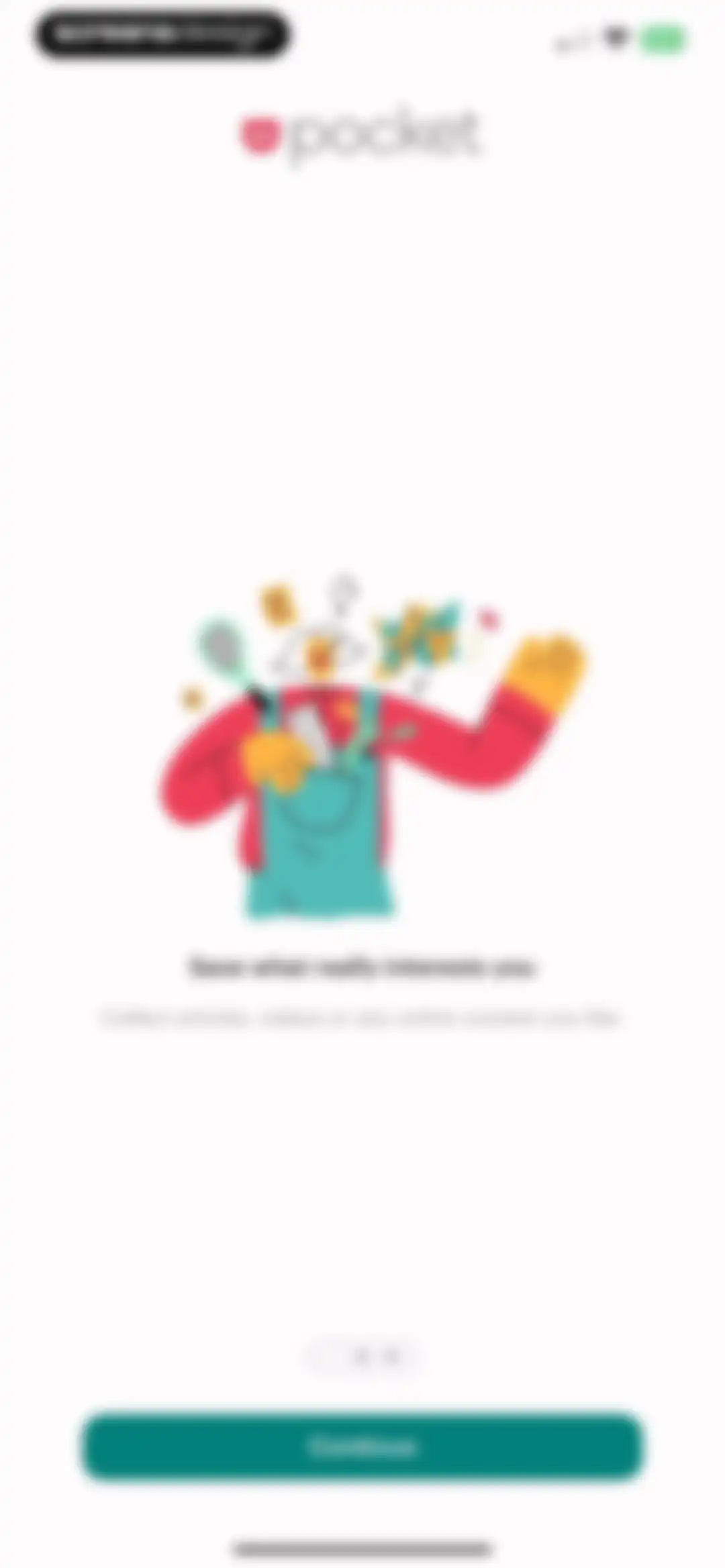 Pocket: Stay Informed screen 1