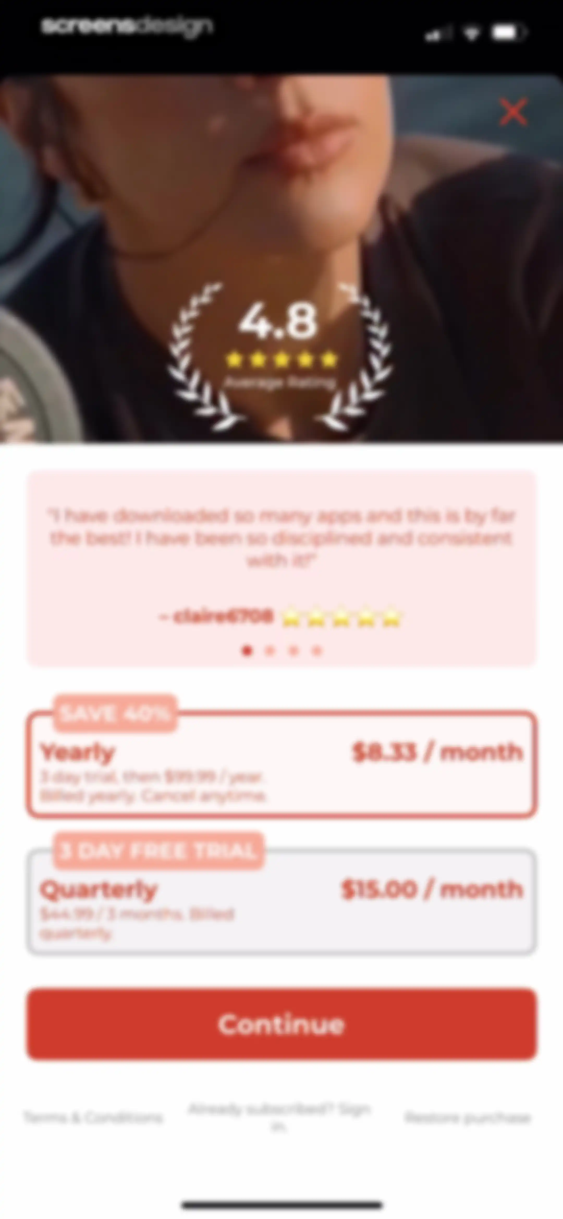 WeGLOW: Home Workout for Women screen 62