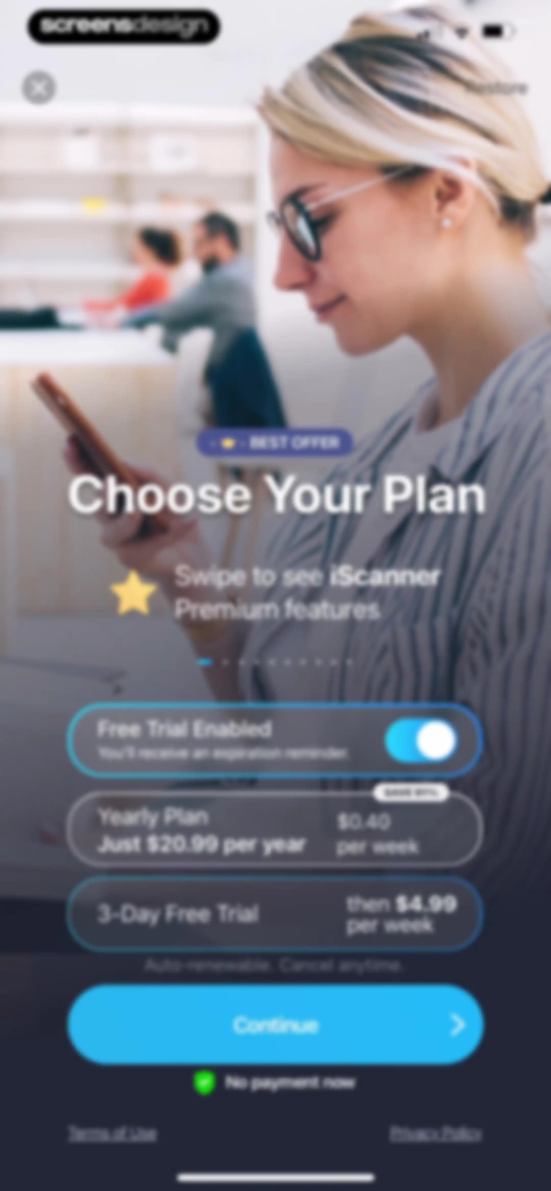 iScanner: PDF Document Scanner screen 9