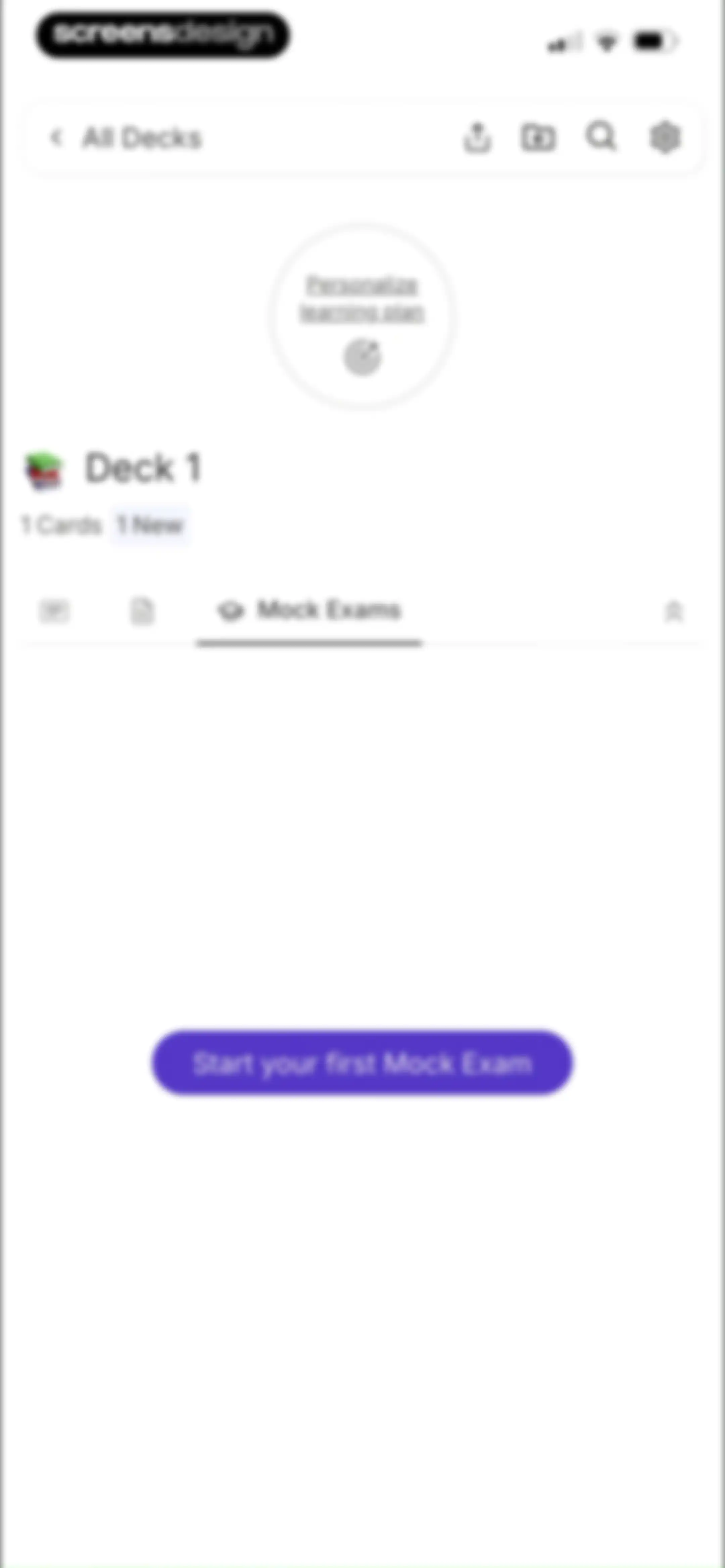 Retain Cards: AI Flashcards screen 132
