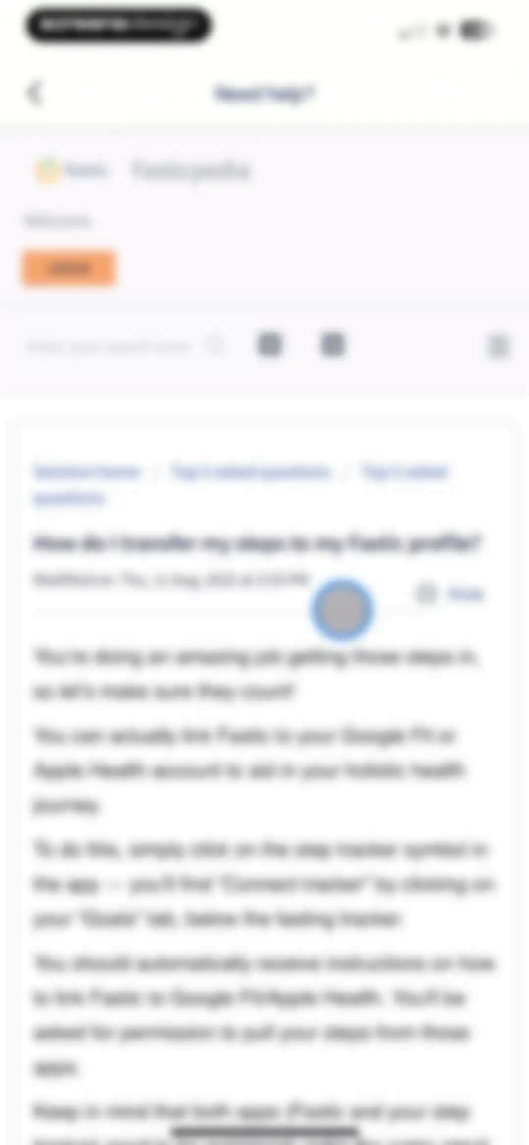 Fastic Weight Loss & Fasting screen 240