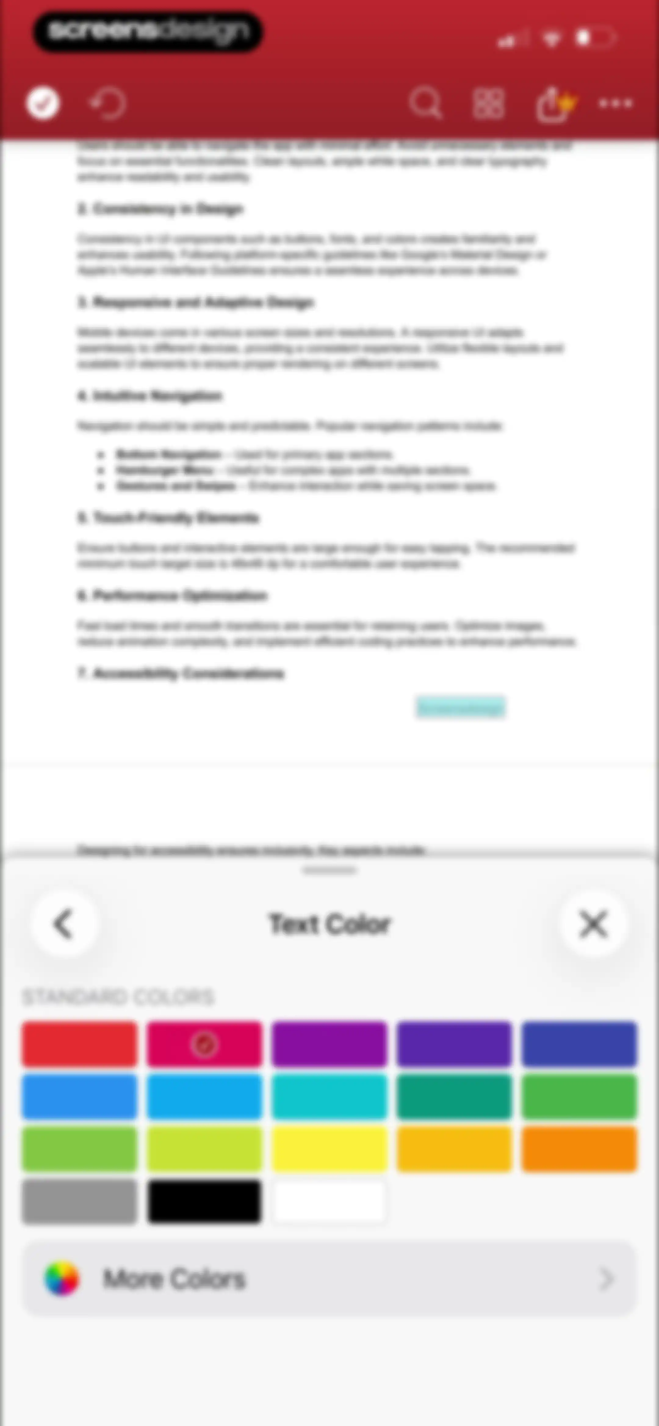 MobiPDF・PDF Text Editor・Reader screen 31