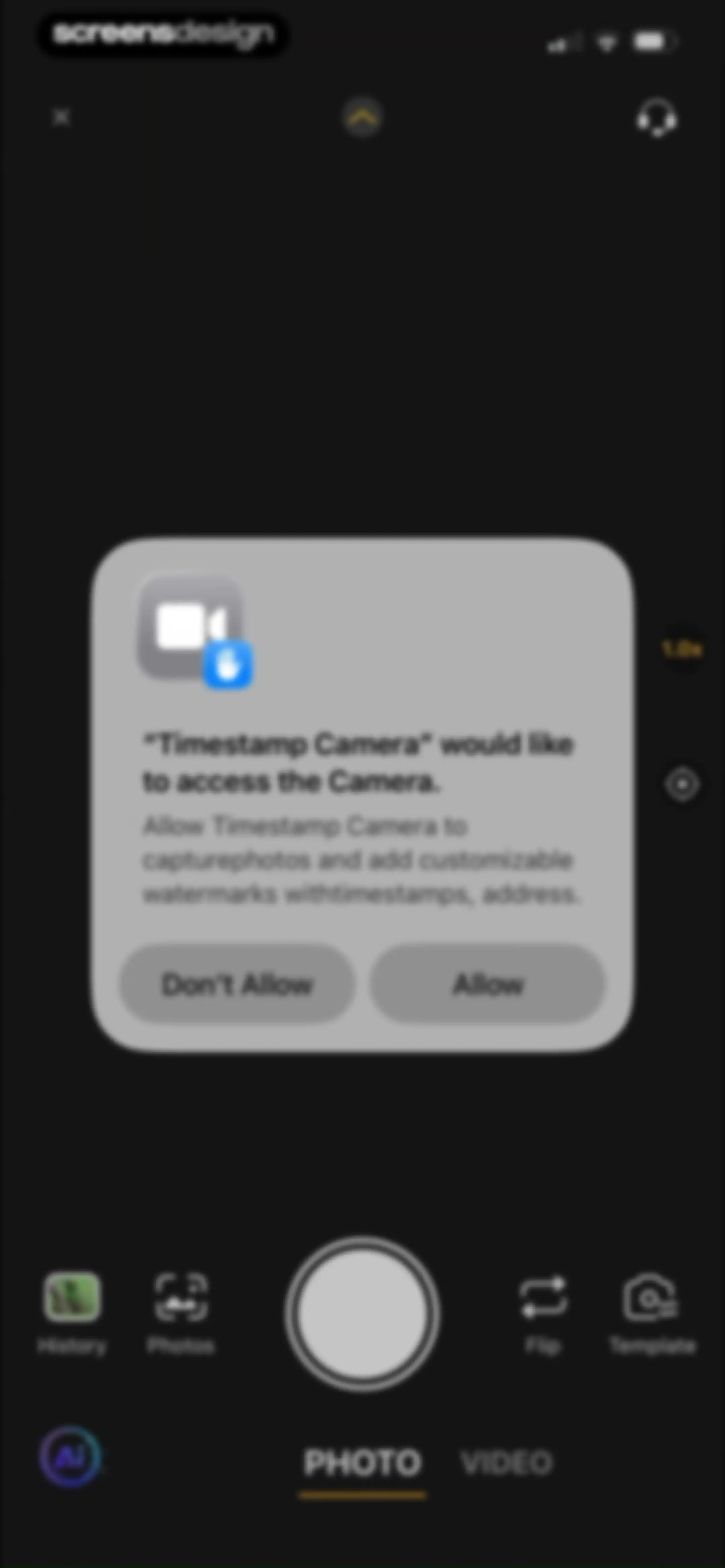 Timestamp Camera Basic. screen 10