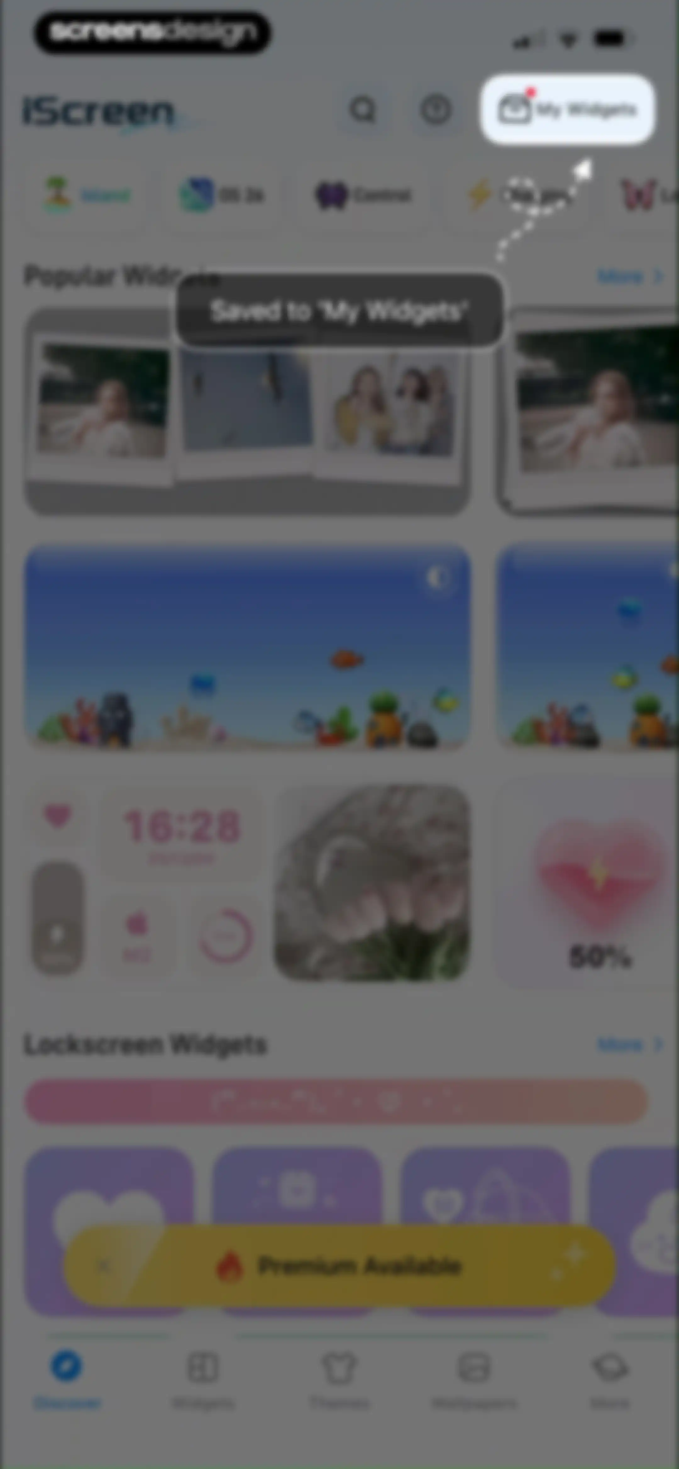 iScreen - Widgets & Wallpaper screen 16