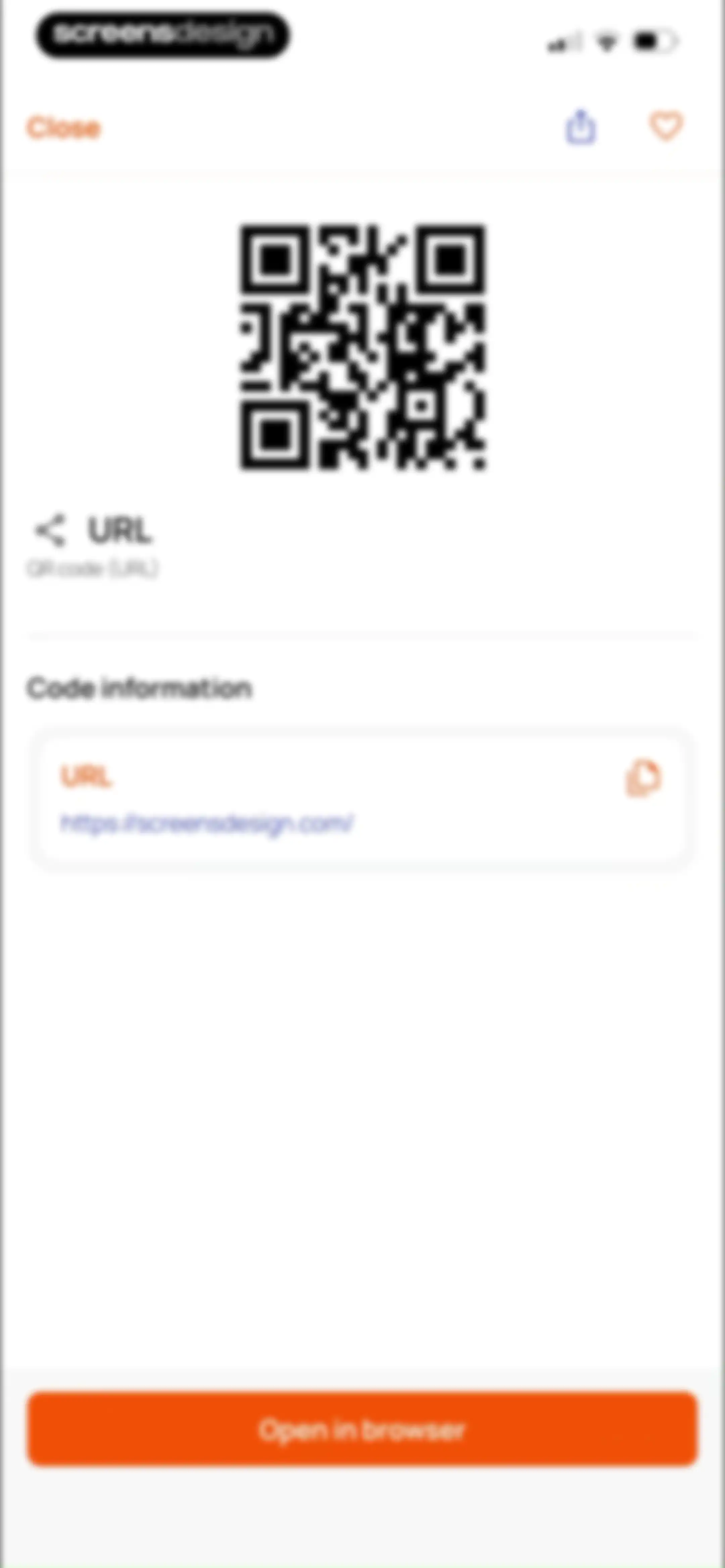 QR Code Reader＊Barcode Scanner screen 16