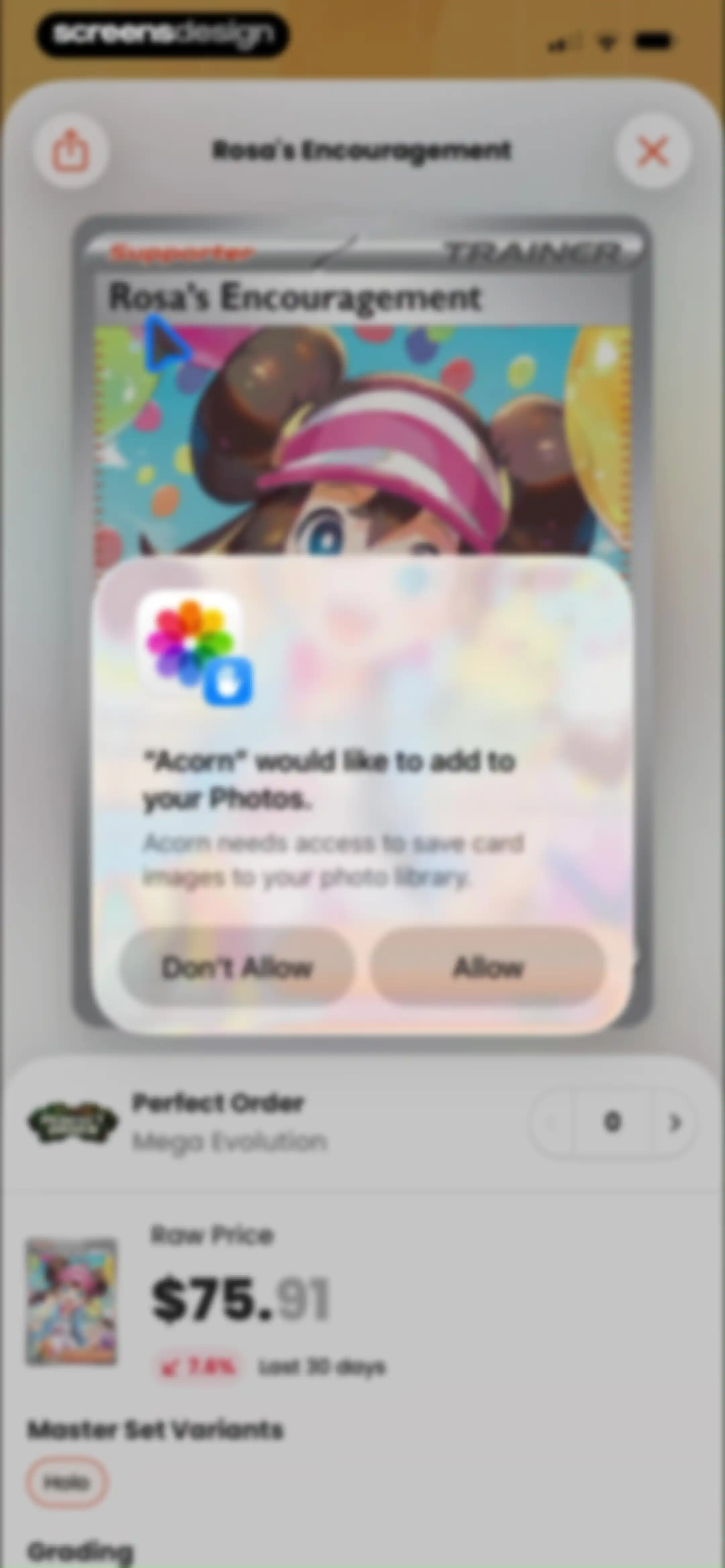 Acorn TCG ‒ Card Scanner App screen 43